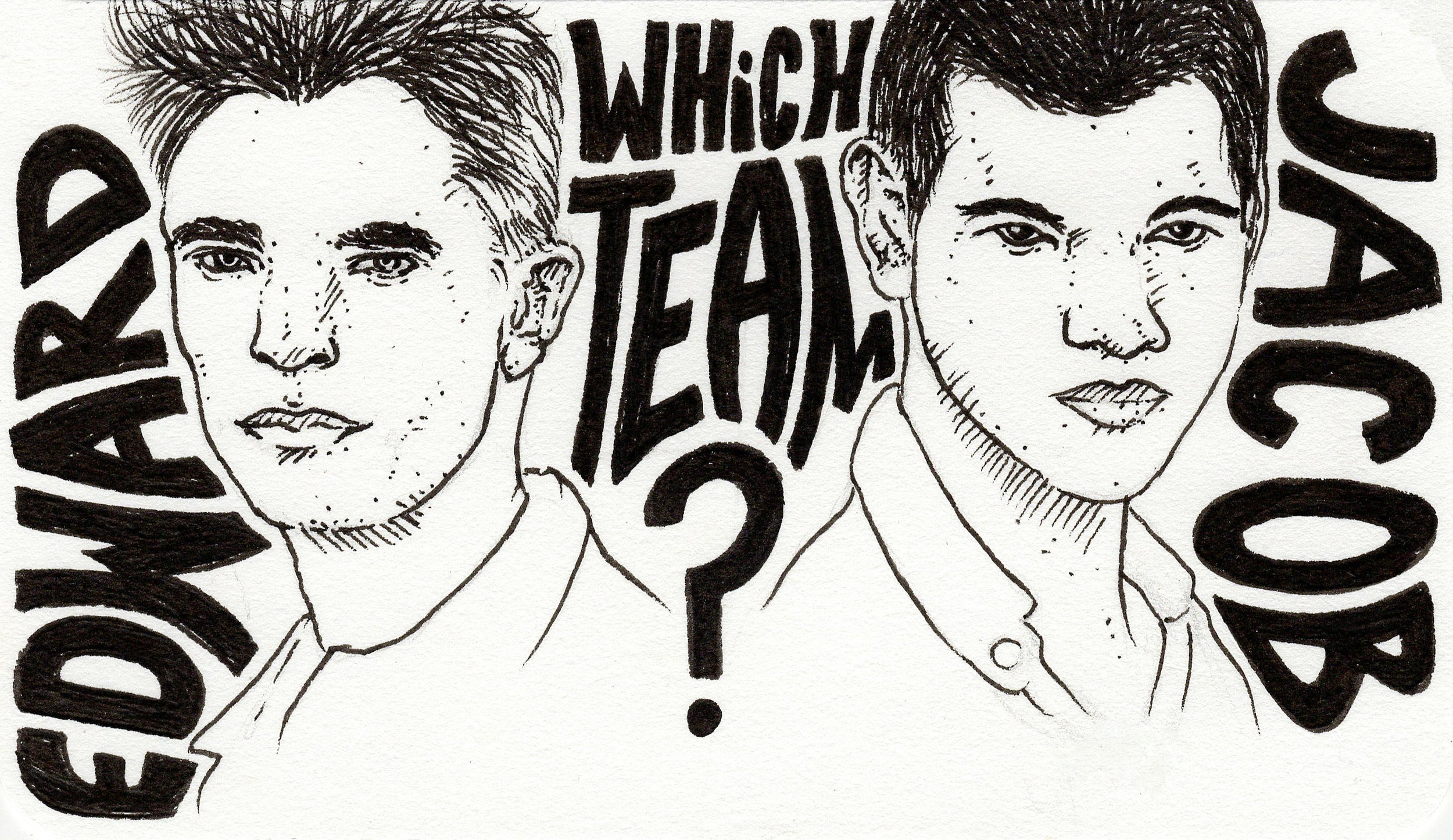 INKTOBER 2025 • Day 20 • “RIVALS”