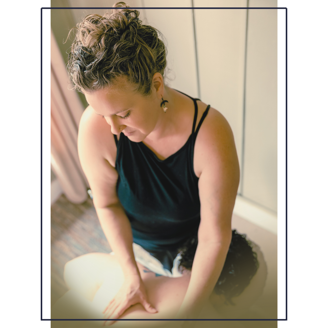 Liz Funk, holistic massage therapist at The Numinous Moon in Greenville TX