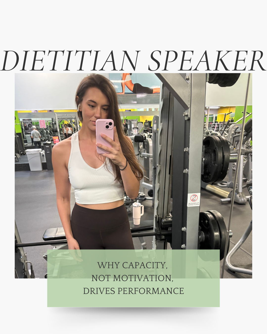 Dietitian Speaker for Corporate Wellness: Why Capacity, Not Motivation, Drives Performance