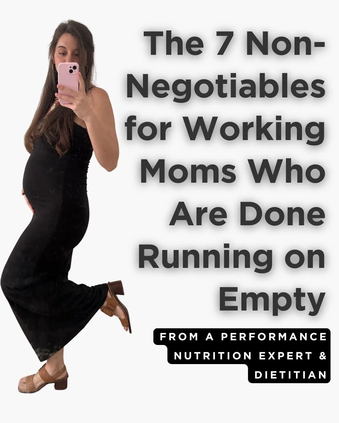 I truly think thriving as a working parent is a choice. 

We can let ourselves feel like crap every day and drown under the pressure, or we can choose to take care of ourselves so we have the energy, patience, and even the DESIRE to serve our teams, 