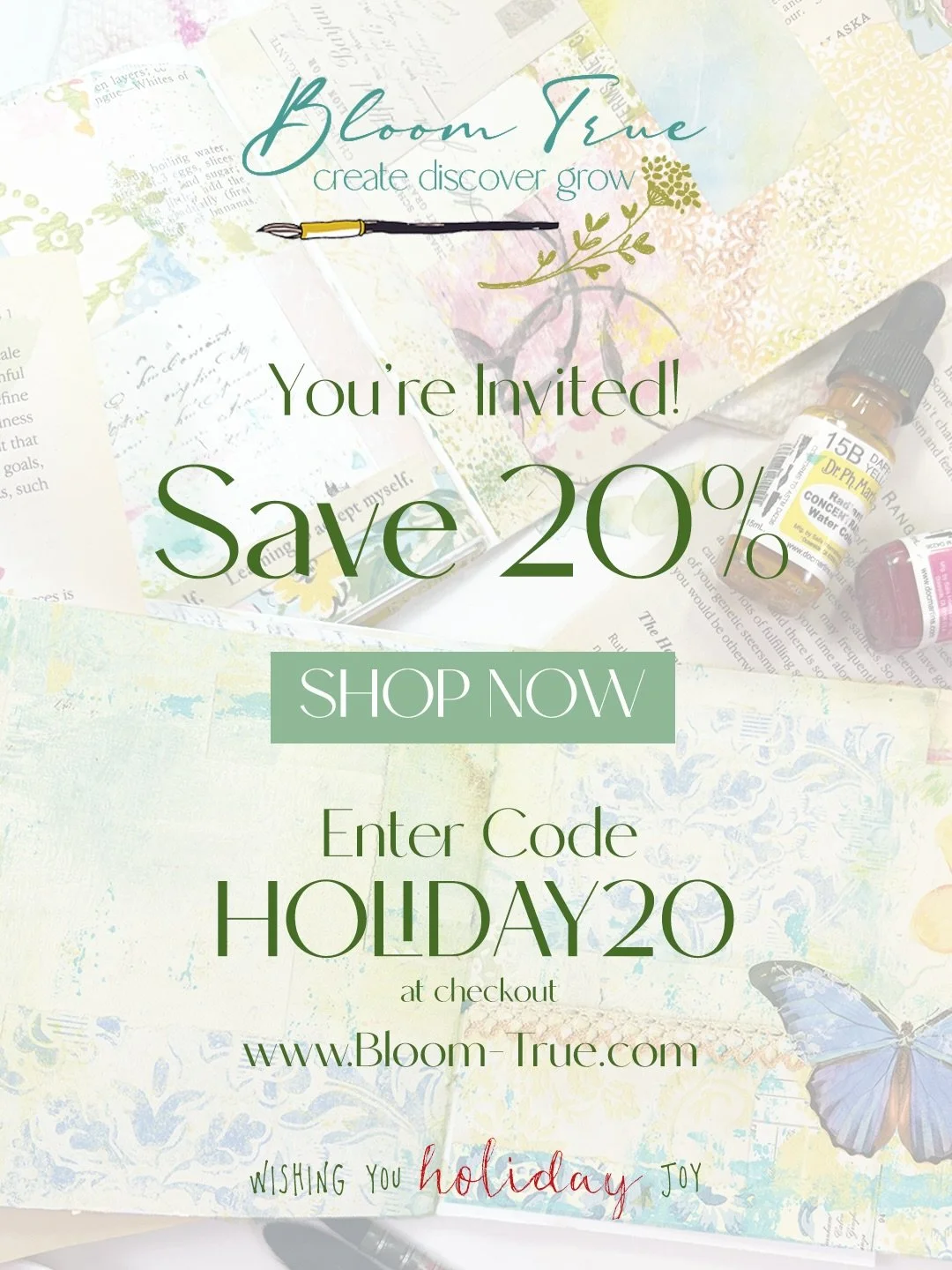 Discover a curated collection of my water color art prints, hand made &amp; original painted art journals, digital printables for collage &amp; mixed media art journaling, and original paintings - ALL handcrafted goods, all locally sourced and ready 