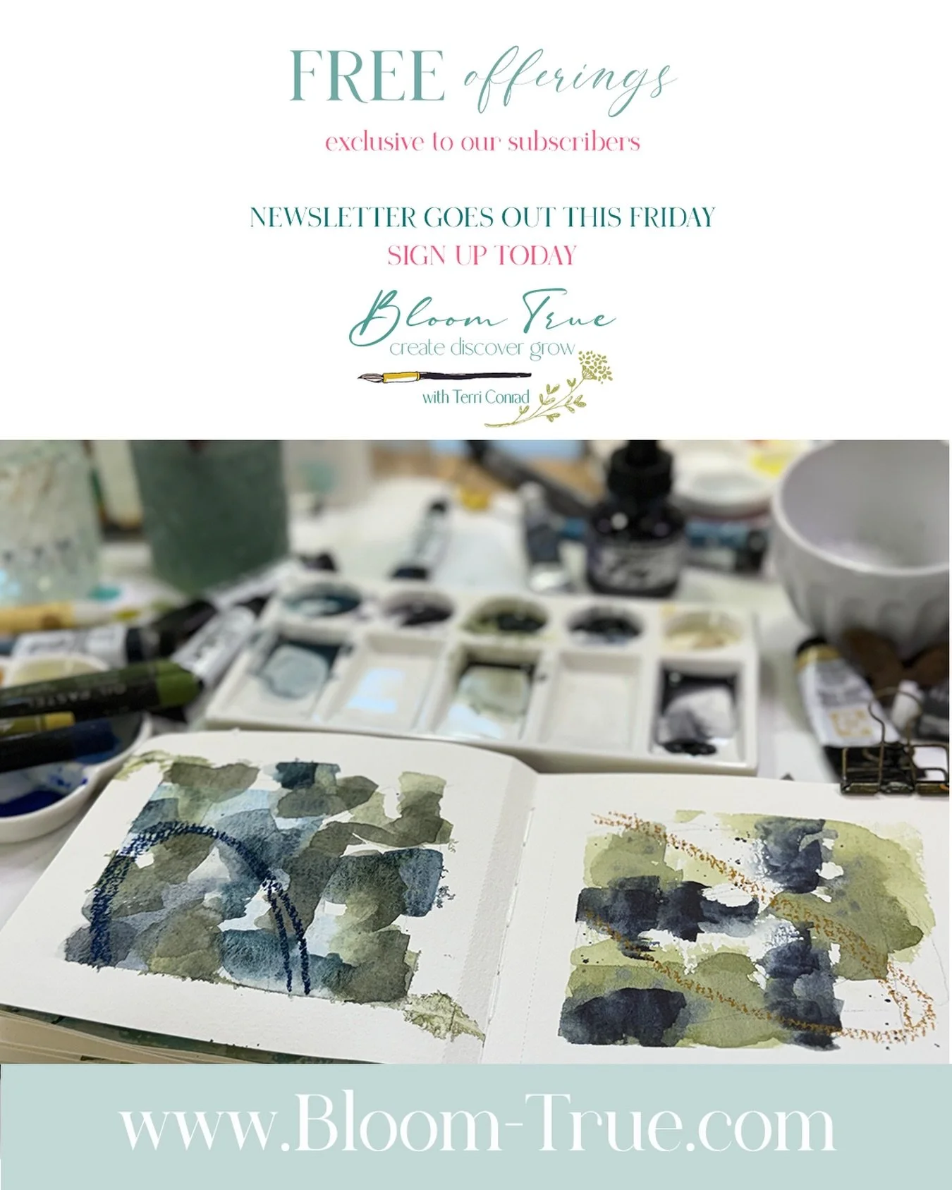 Just a little reminder that our Bloom True newsletter goes out Friday early evening, and I hope you&rsquo;ll consider signing up for the encouragement, nurturing, and inspiration that lands in your inbox each month through our newsletter. There is a 