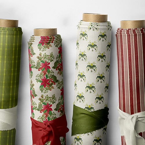Christmas Fabric and Patterns for Art Licensing