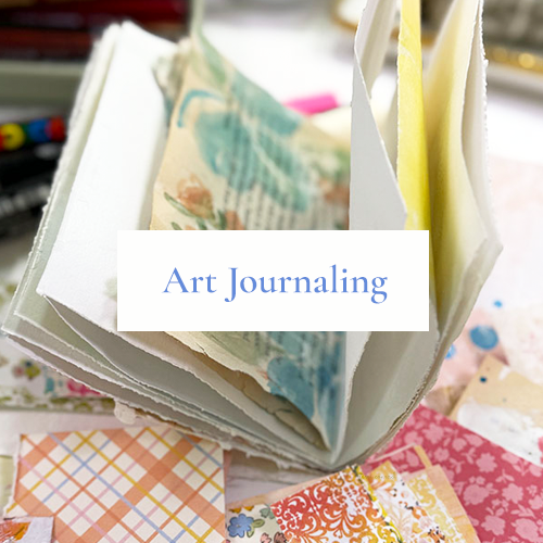 art journaling and mixed media art kits by Terri Conrad Designs