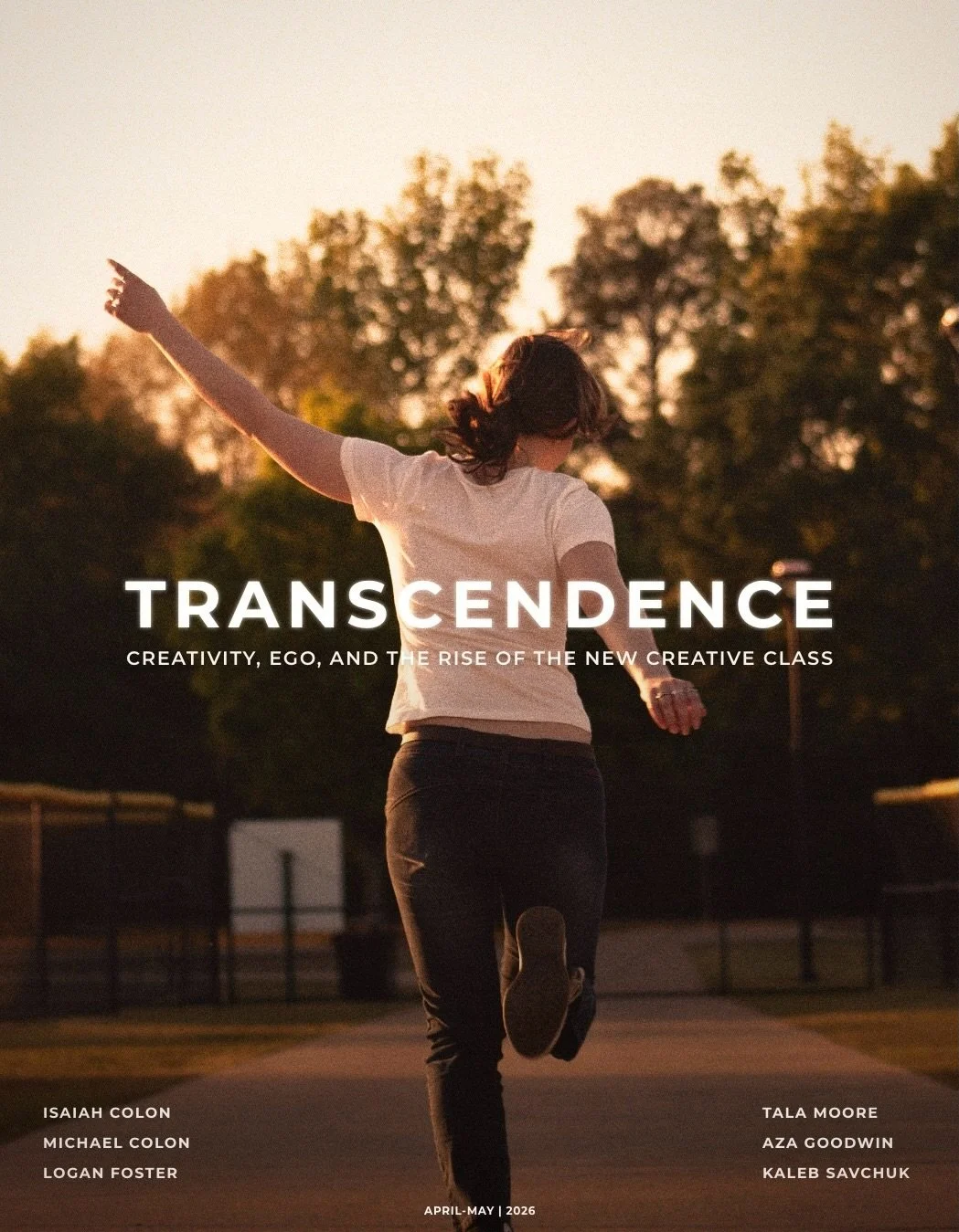 Transcendence | VRTY Media
Releasing April - May 2026

Navigating a creative industry full of scandal, injustice, and misaligned values, a young cohort of artists find themselves at the forefront of a movement.

The New Creative Class is a generation