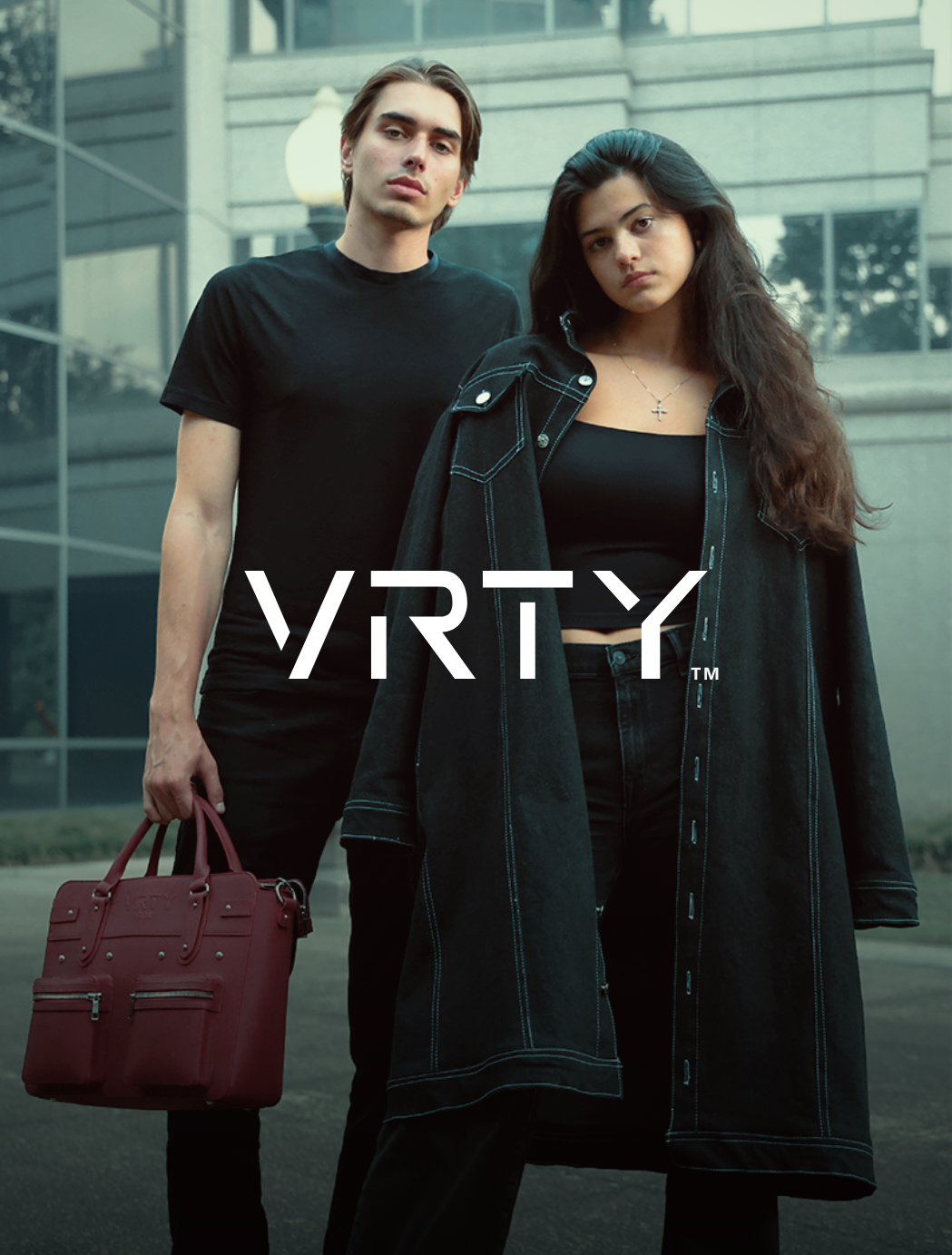 Logo cover shot of VRTY campaign