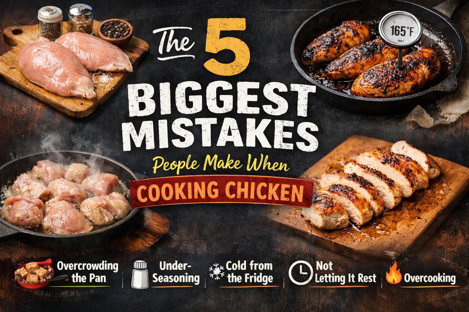 The 5 Biggest Mistakes People Make When Cooking Chicken (And How to Fix Them Like a Chef)