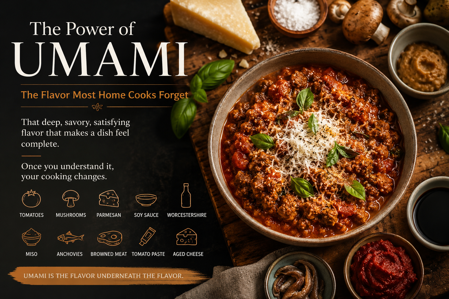 The Power of Umami: The Flavor Most Home Cooks Forget or Don’t Know