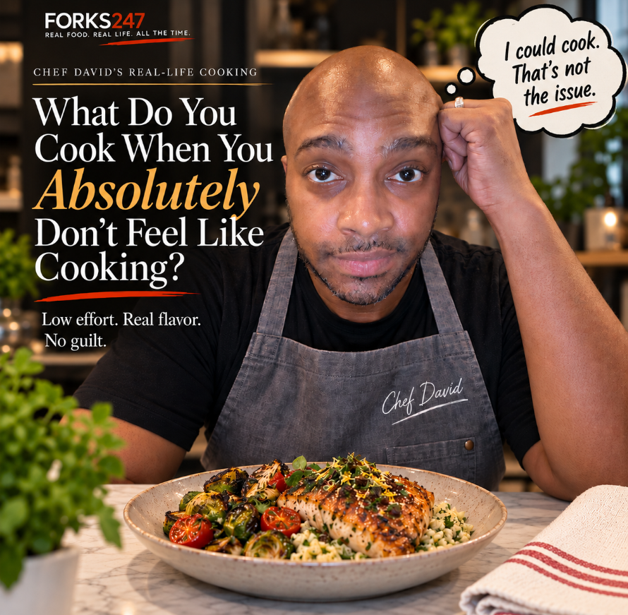 What Do You Cook When You Absolutely Don’t Feel Like Cooking?