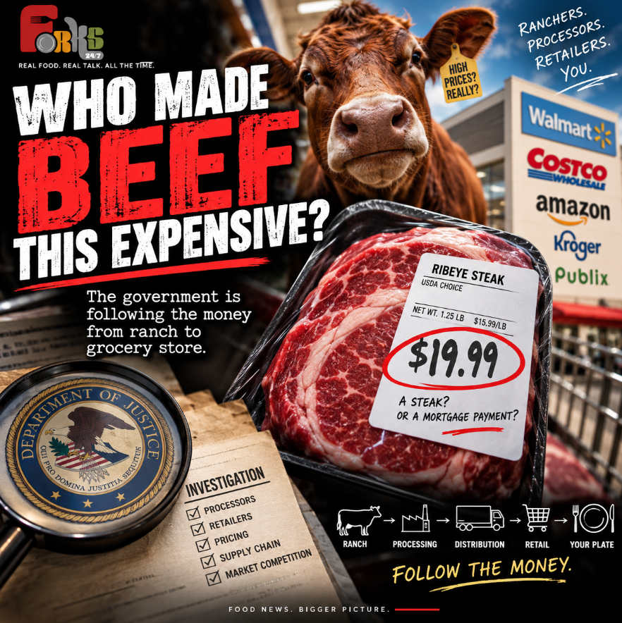 Why Is Beef So D#$% Expensive?🤨 Follow the Money From Rancher to Retailer!