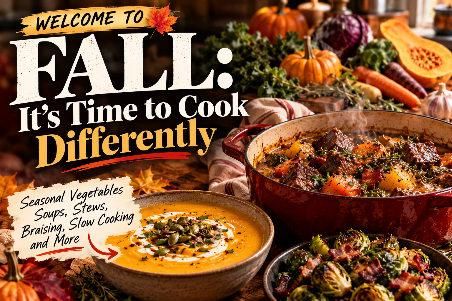 Welcome to Fall: It's Time to Cook Differently