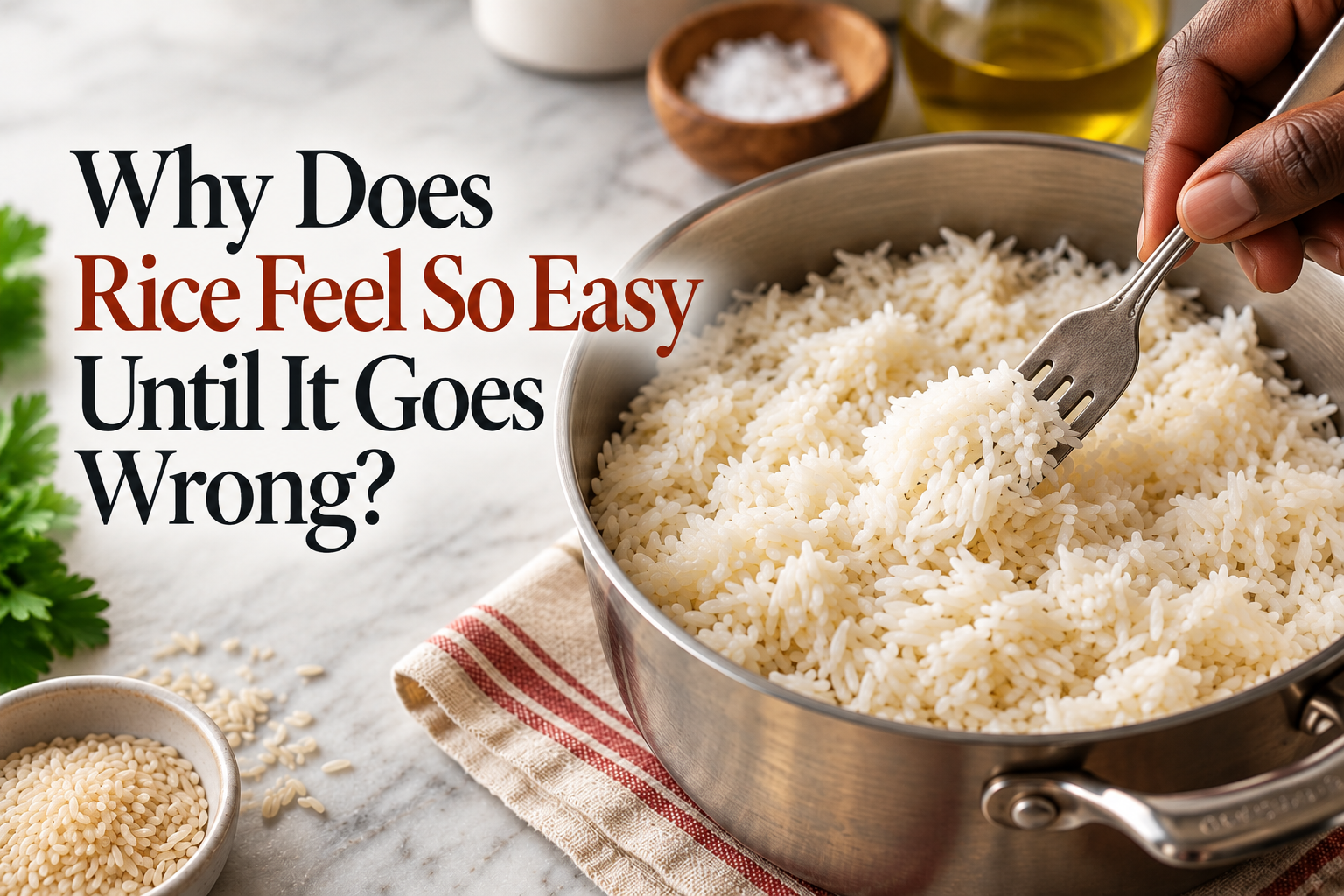 Why Does Rice Feel So Easy Until It Goes Wrong?