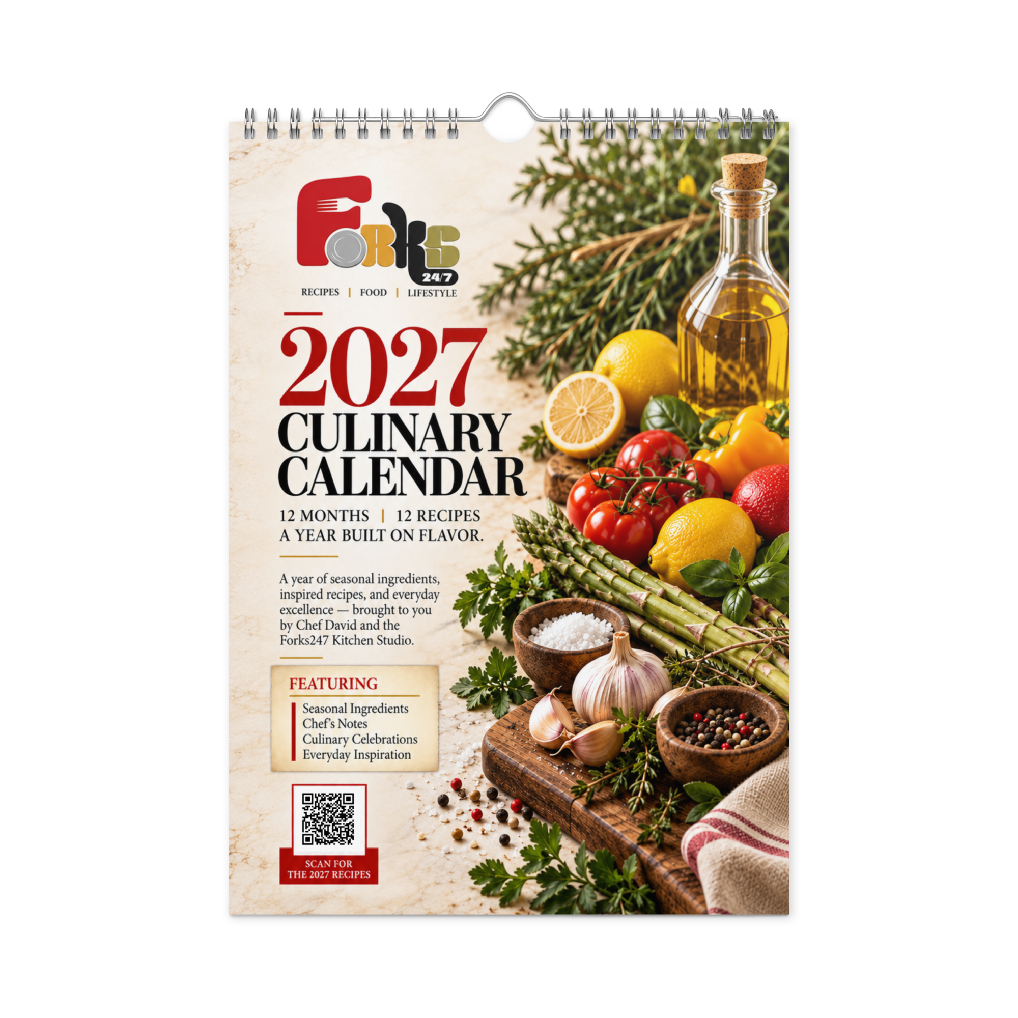 Forks247 2027 Culinary Calendar
