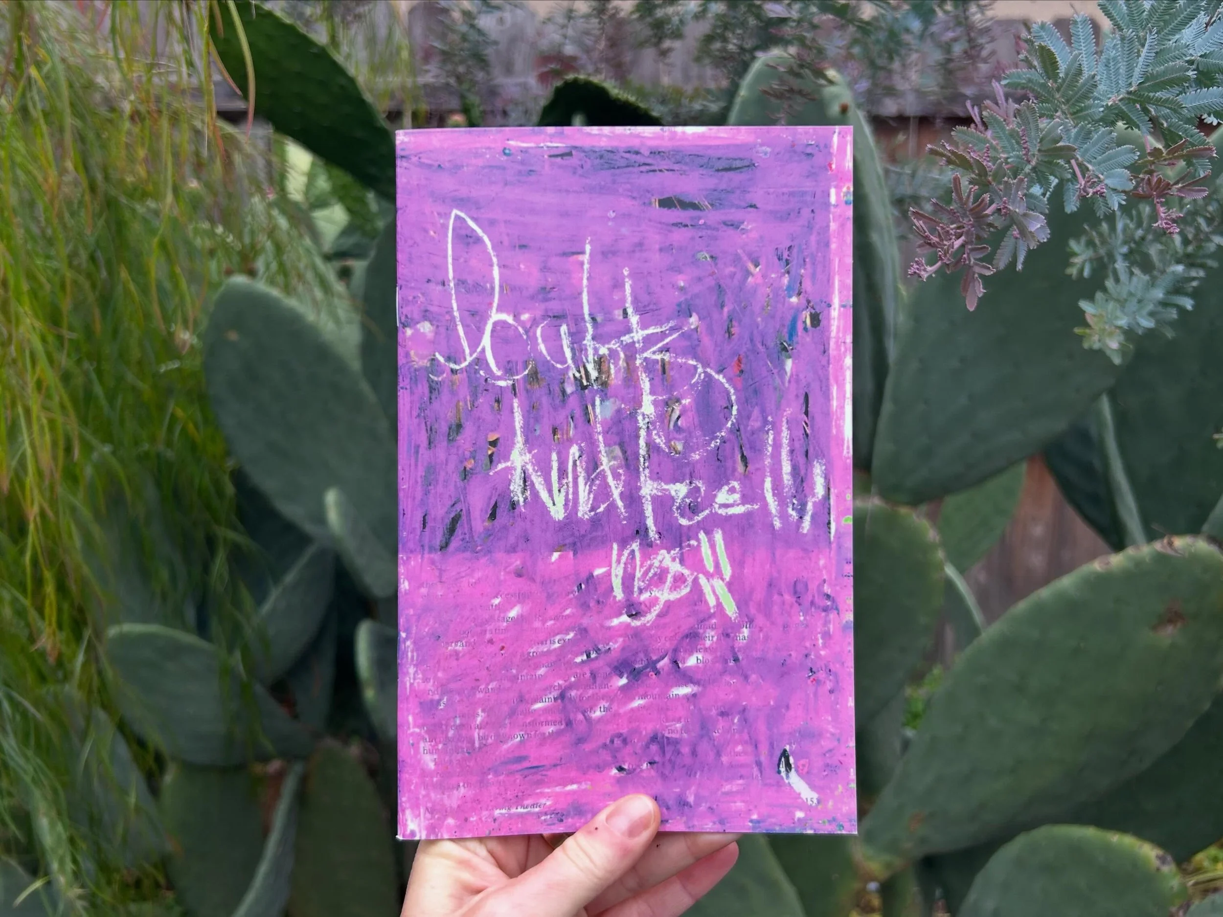 Today is the closing day of ᘜㄥㄚ卩卄! Come spend time with Sadie Buckner&rsquo;s work and pick up a copy of our latest publication, featuring her works on paper! Available for $16 in person and online:  www.personalspace.space/shop

Doubts and Feelings 