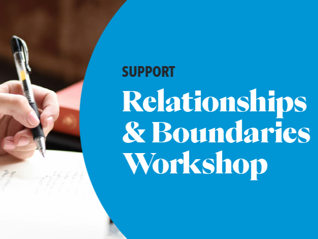 Relationships and Boundaries Workshop