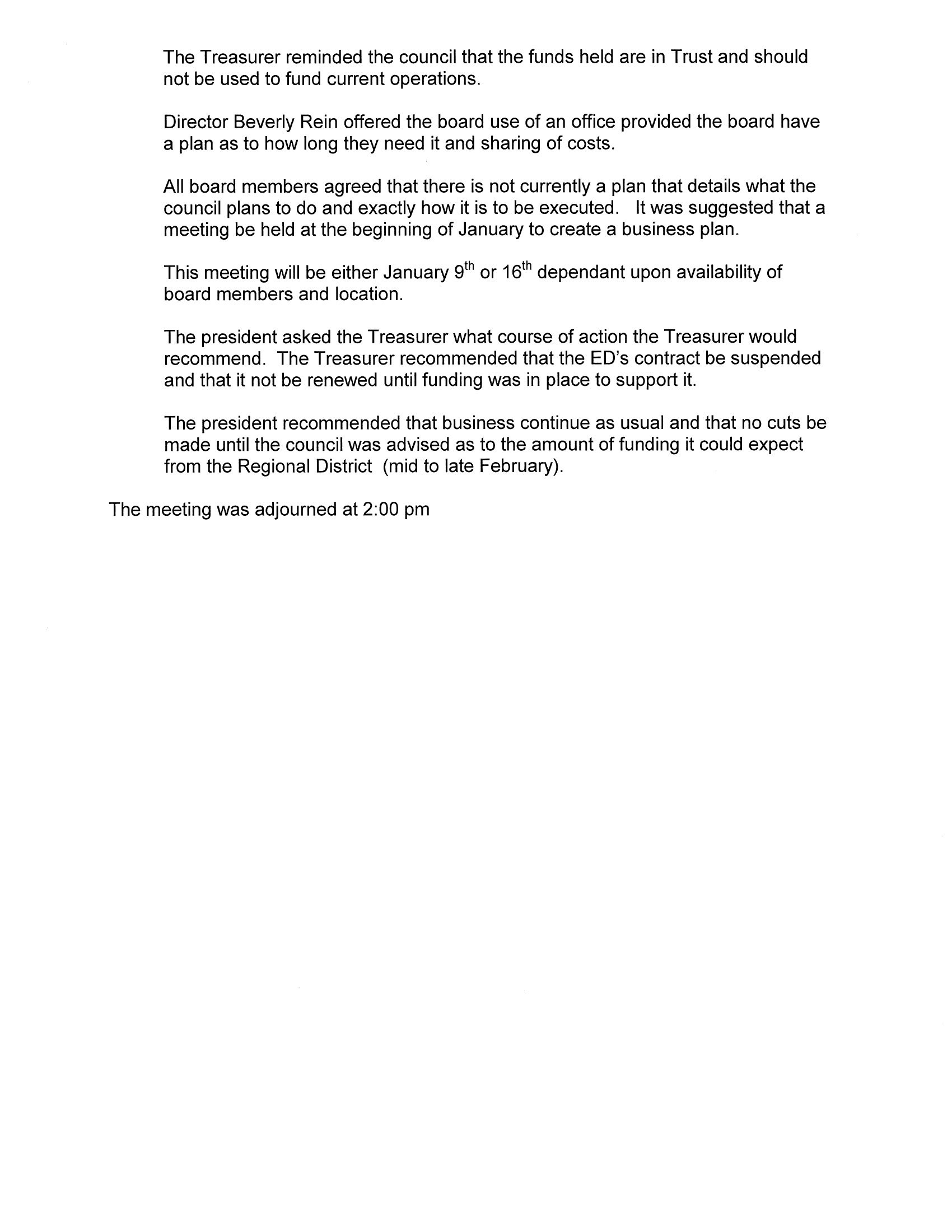 2009 - Board meeting minutes (pg3)