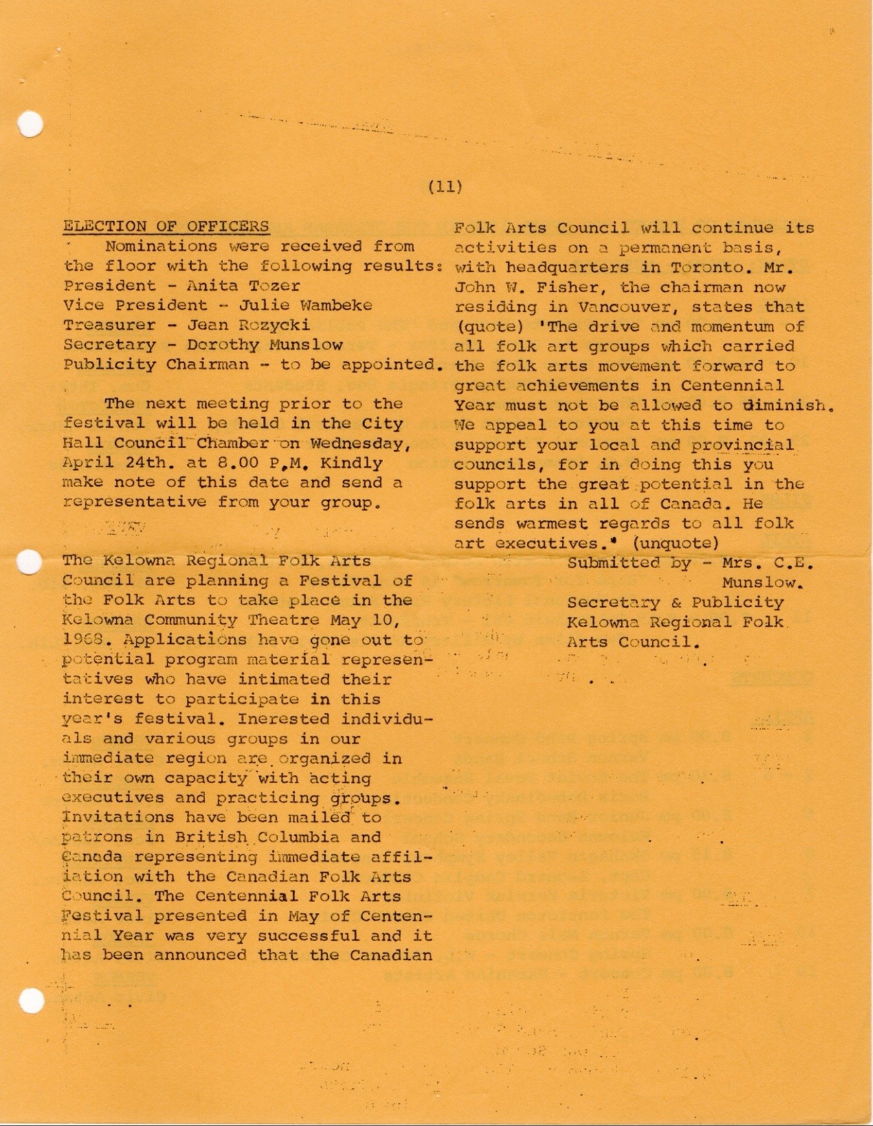 1968 - Presidents report (pg11)