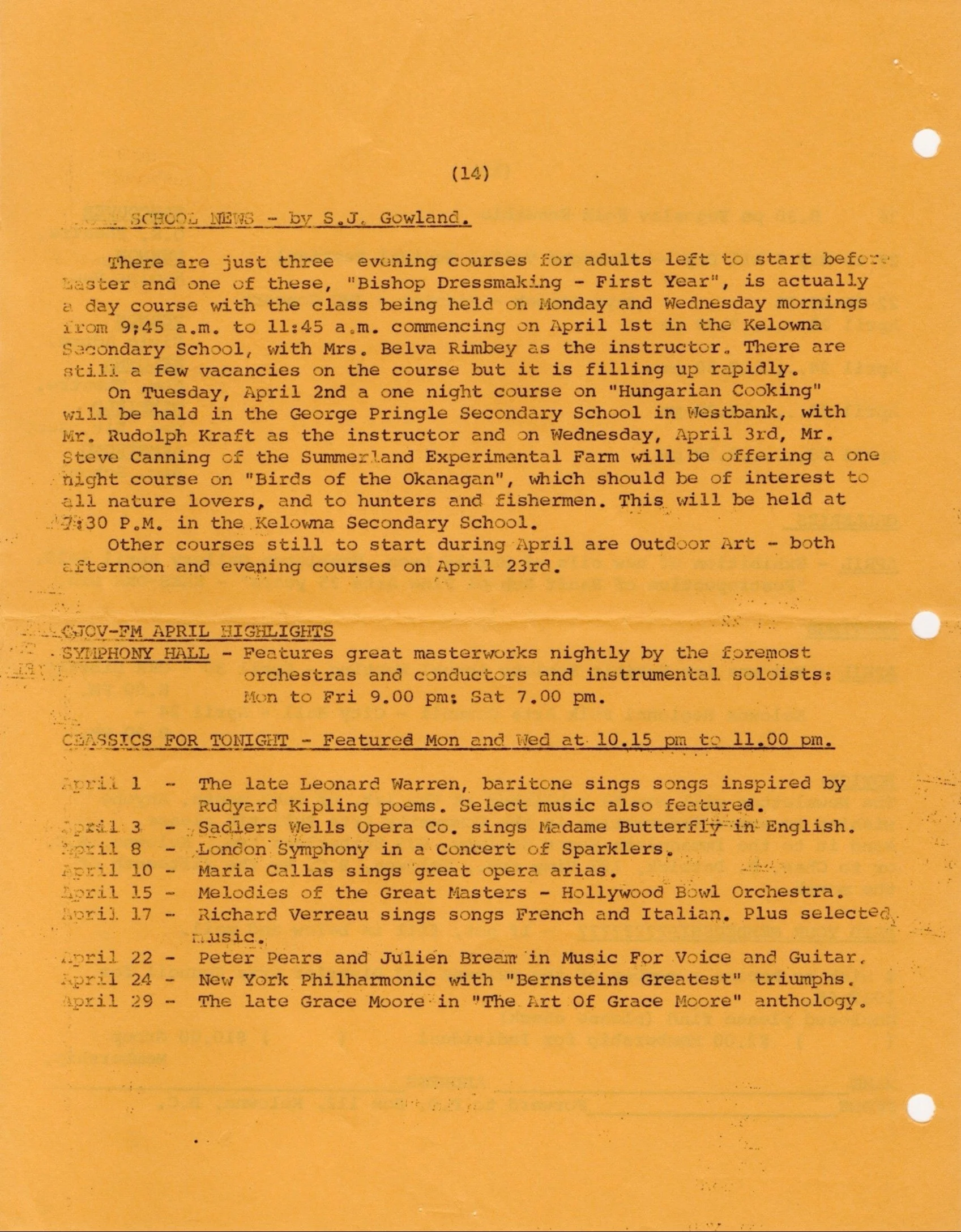 1968 - Presidents report (pg14)