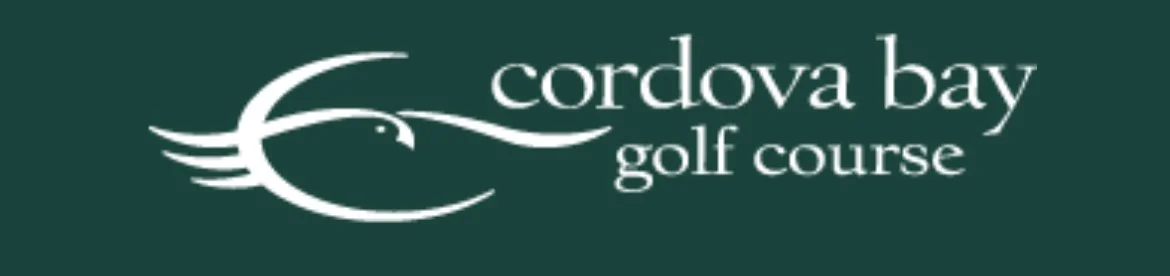 Logo of Cordova bay golf course
