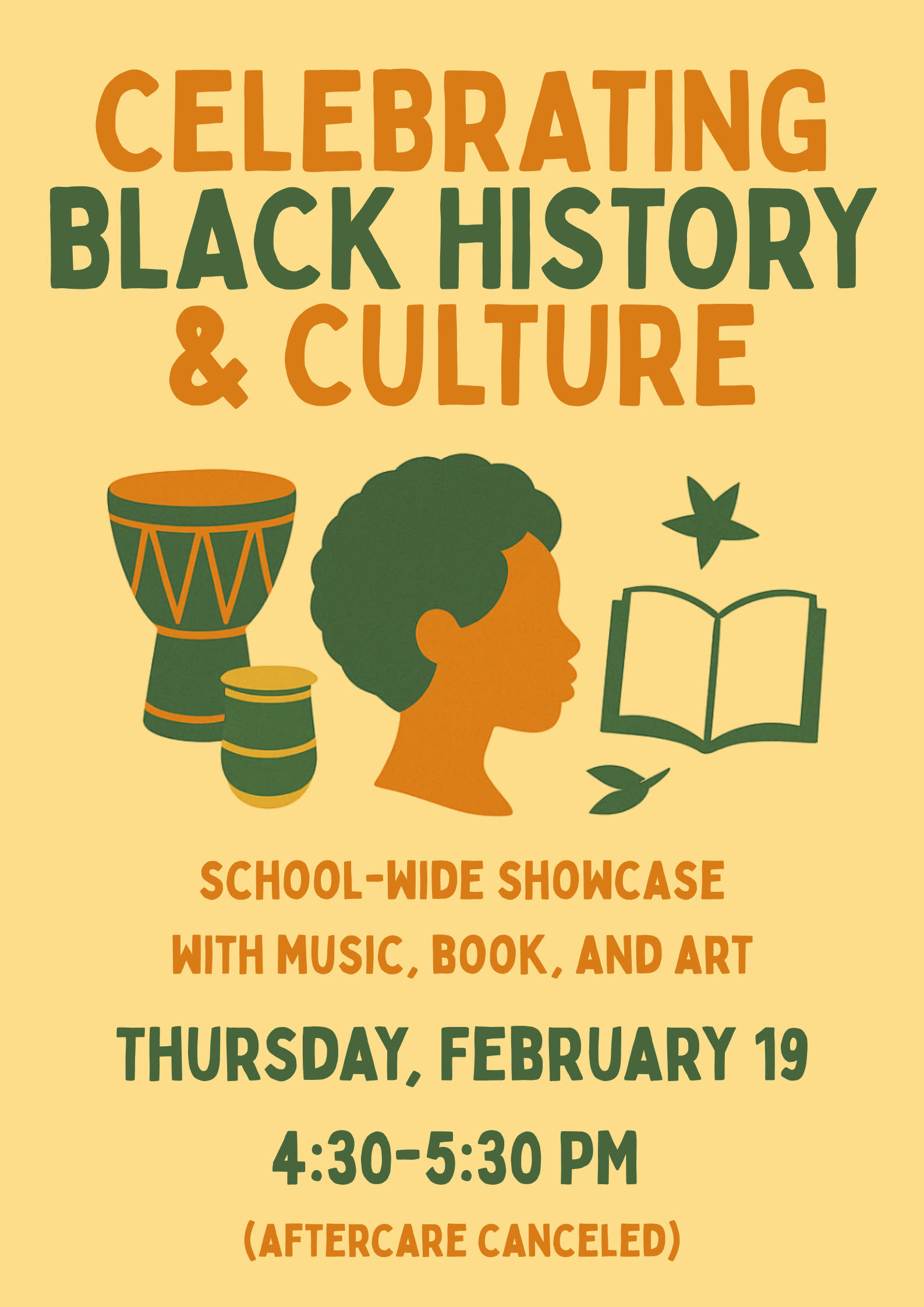 Celebrating Black History & Culture (Community Event – All Are Welcome!)