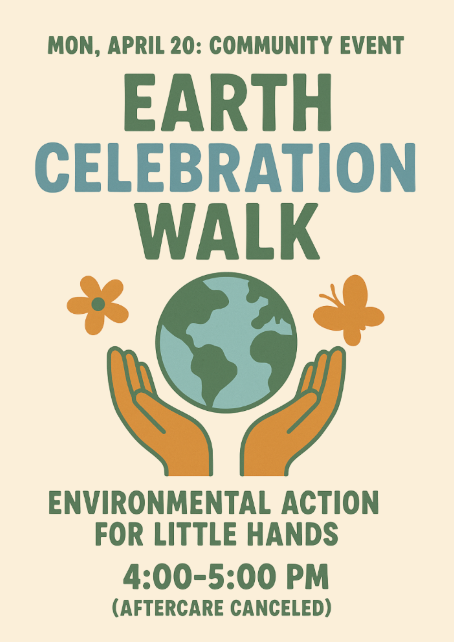 Earth Celebration Walk (Community Event – All Are Welcome!)