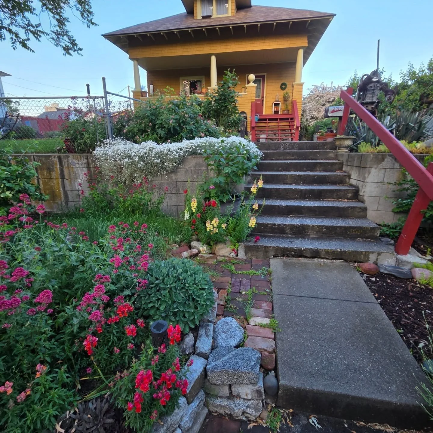 Awww, spring! My mind has been a mess, but my gardens look amazing.