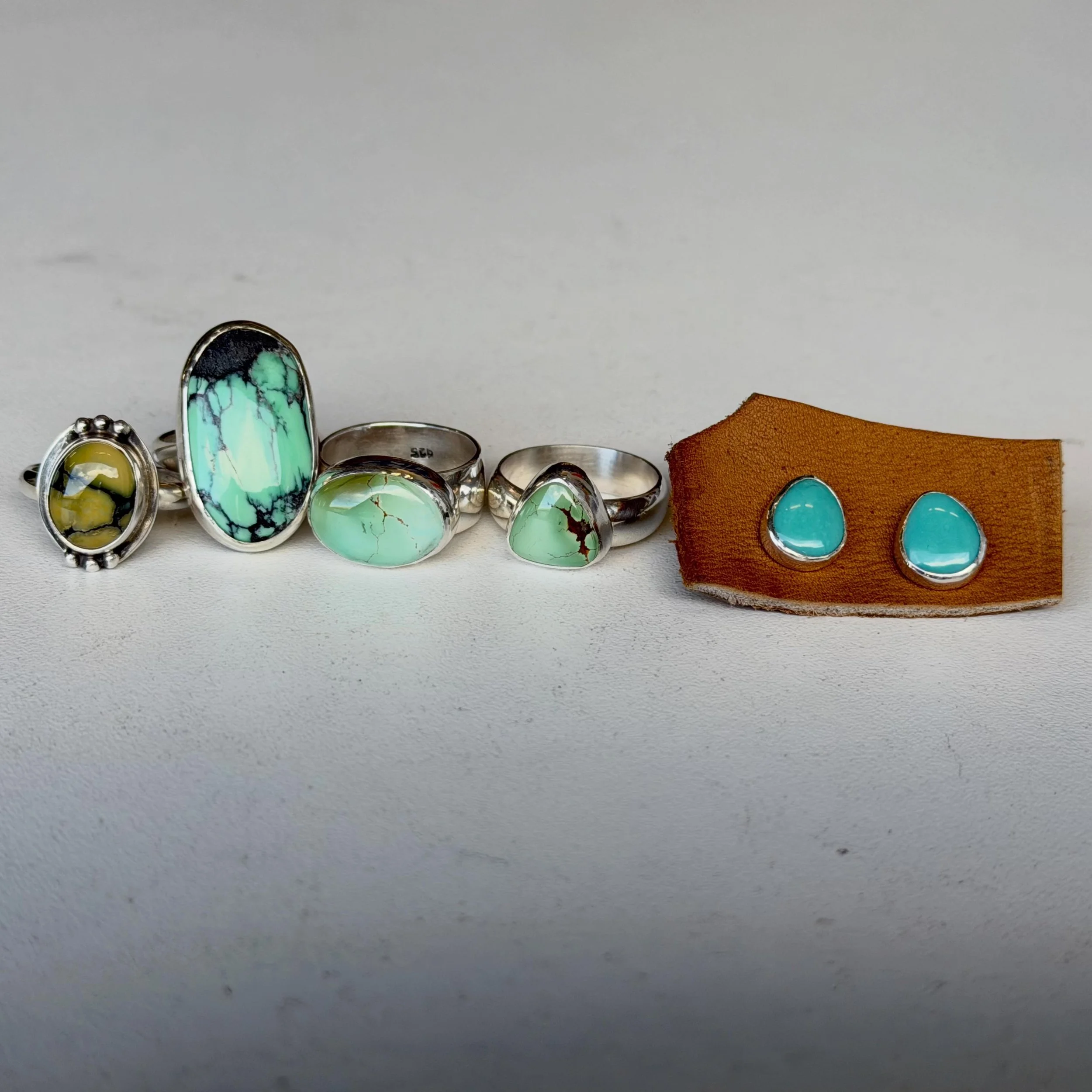 Roystone & Variscite & Damele & Egyptian Turquoises