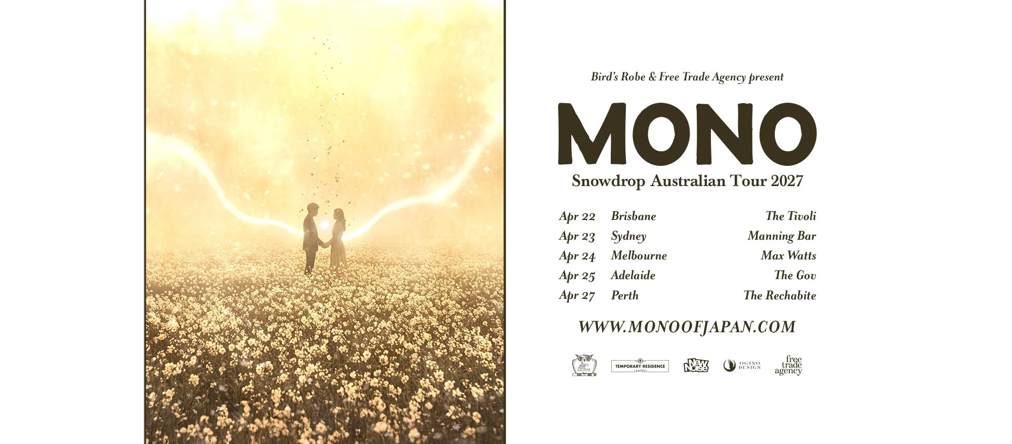 MONO AUSTRALIAN TOUR - APRIL 2027