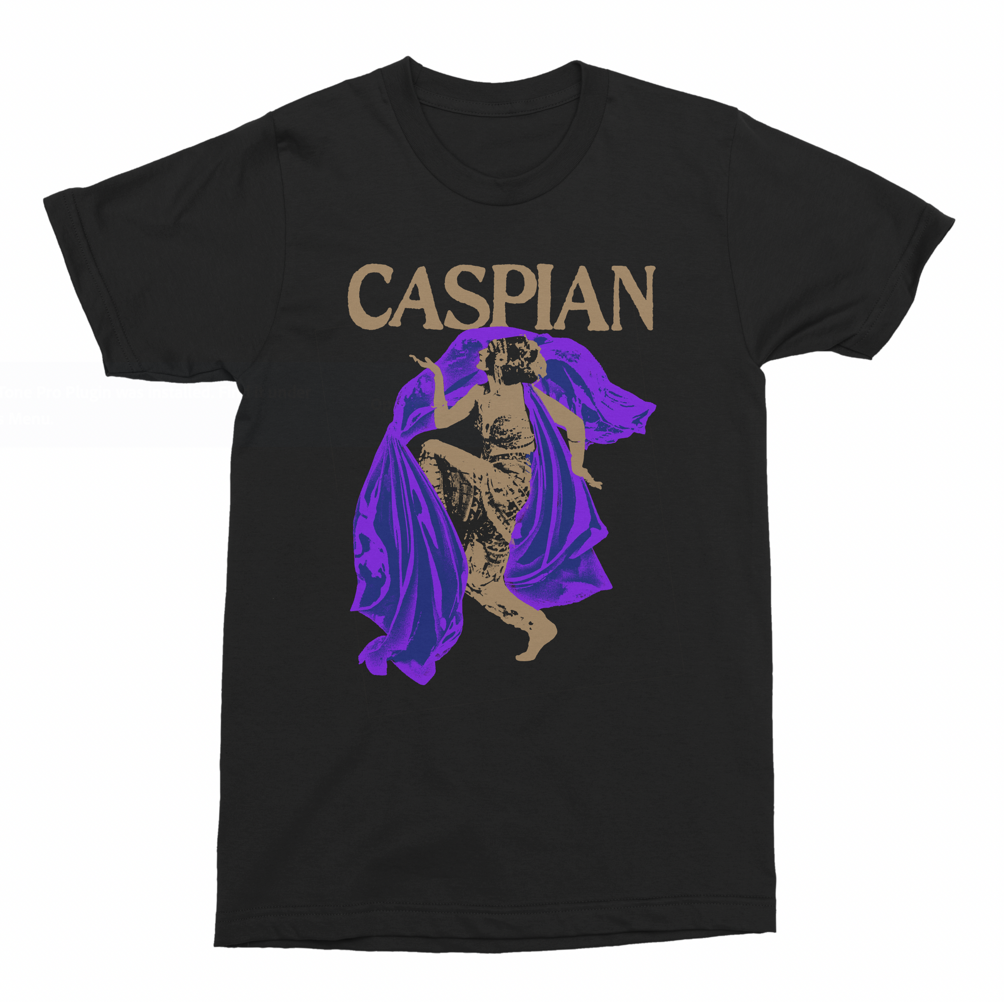 Caspian 'Dancer' Black T-Shirt