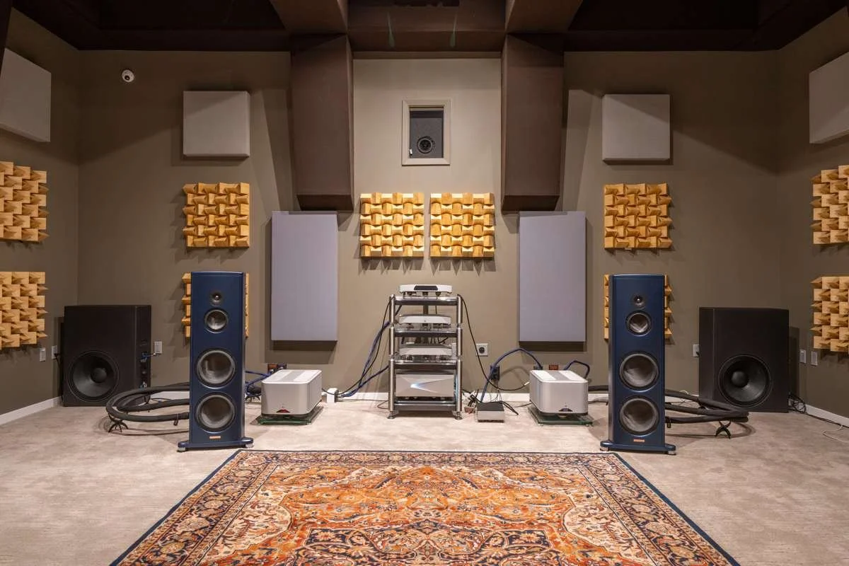 TARA Labs Grand Master Evolution cables installed in a reference audio system