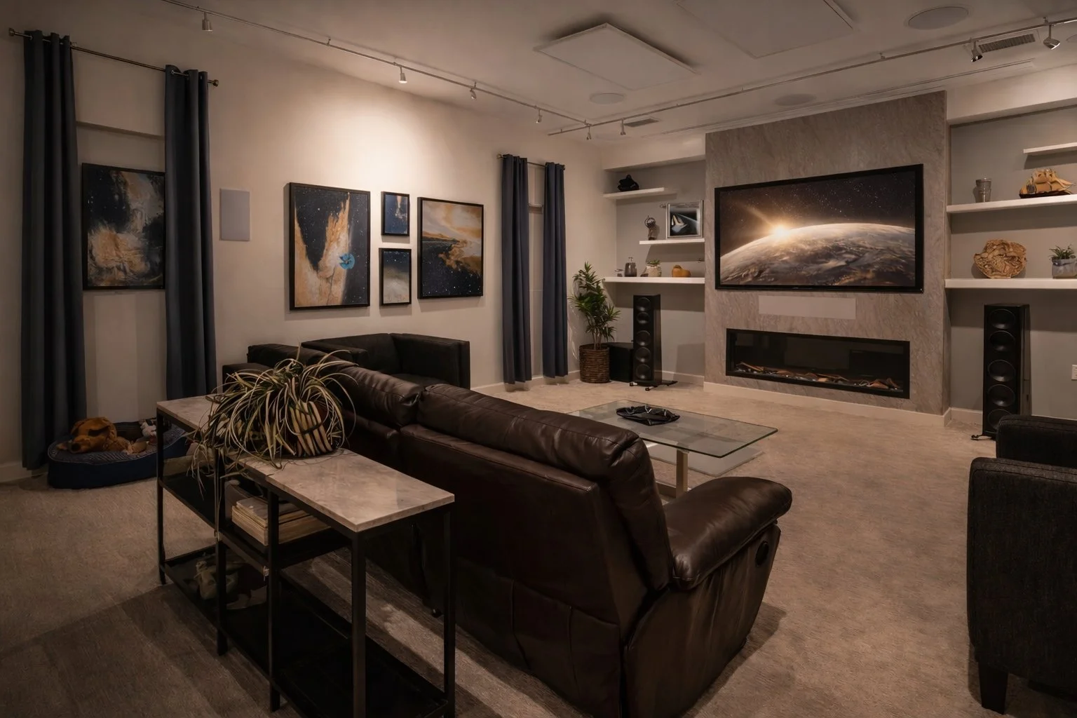 AVI Marin Family Room Showroom