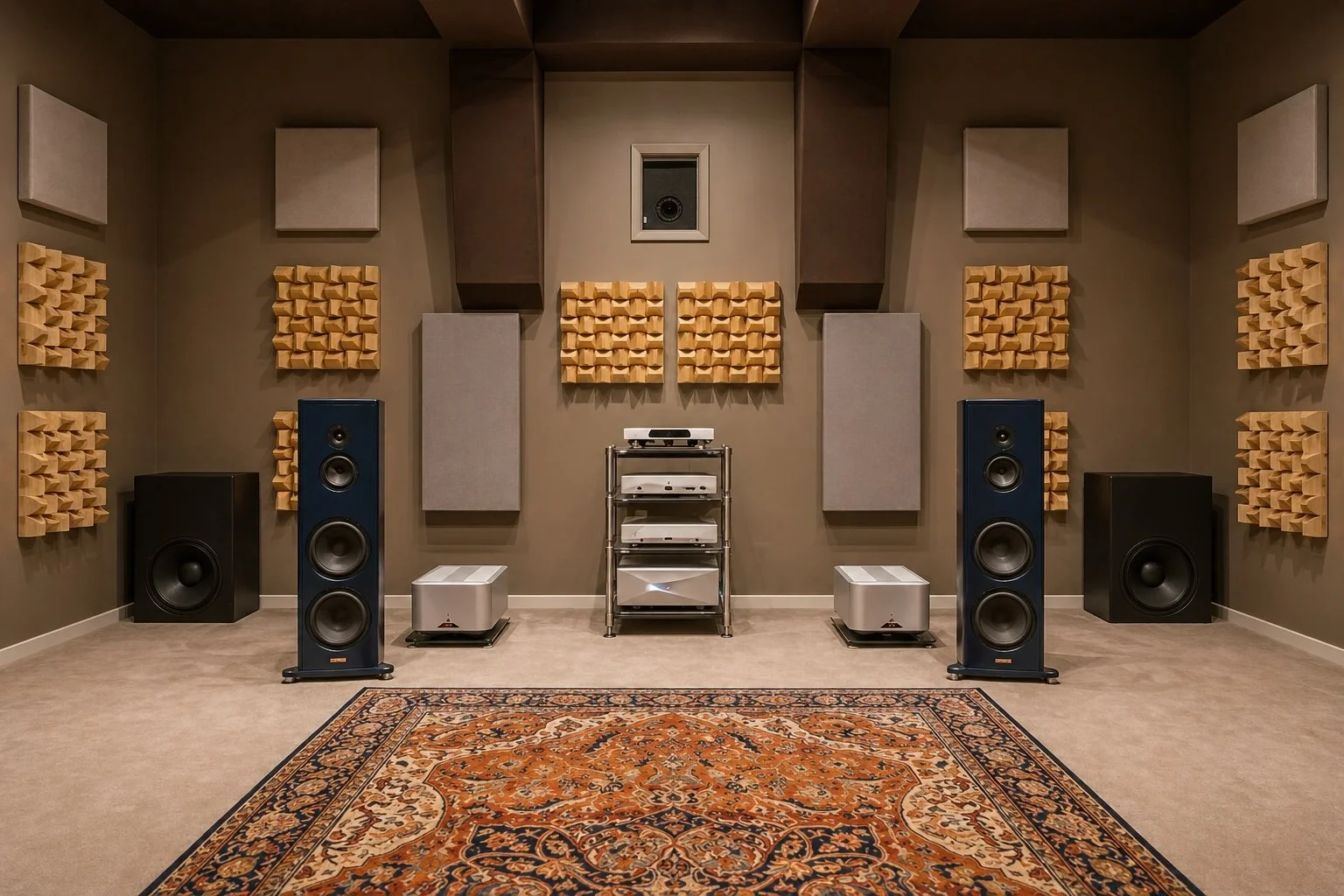Magico speakers, MSB Technology DACs, and Innuos Nazare Streamer in the Audio Video Integration Showroom in San Rafael CA.