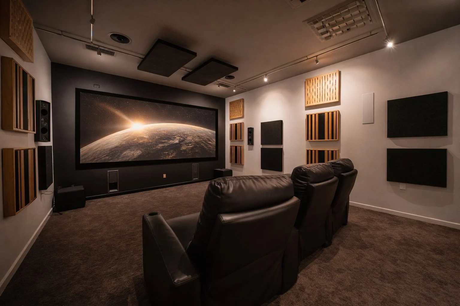 Home Theater showroom in Marin County Ca at Audio Video Integration, please visit to watch a demo. 