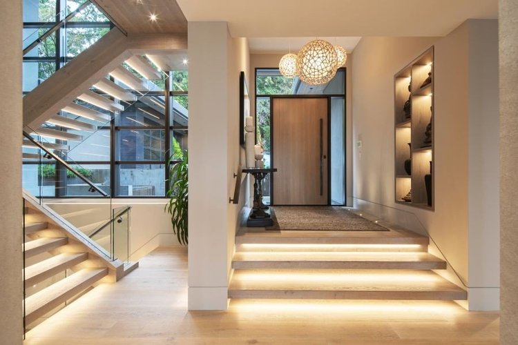 Lutron lighting control in a Marin County luxury home