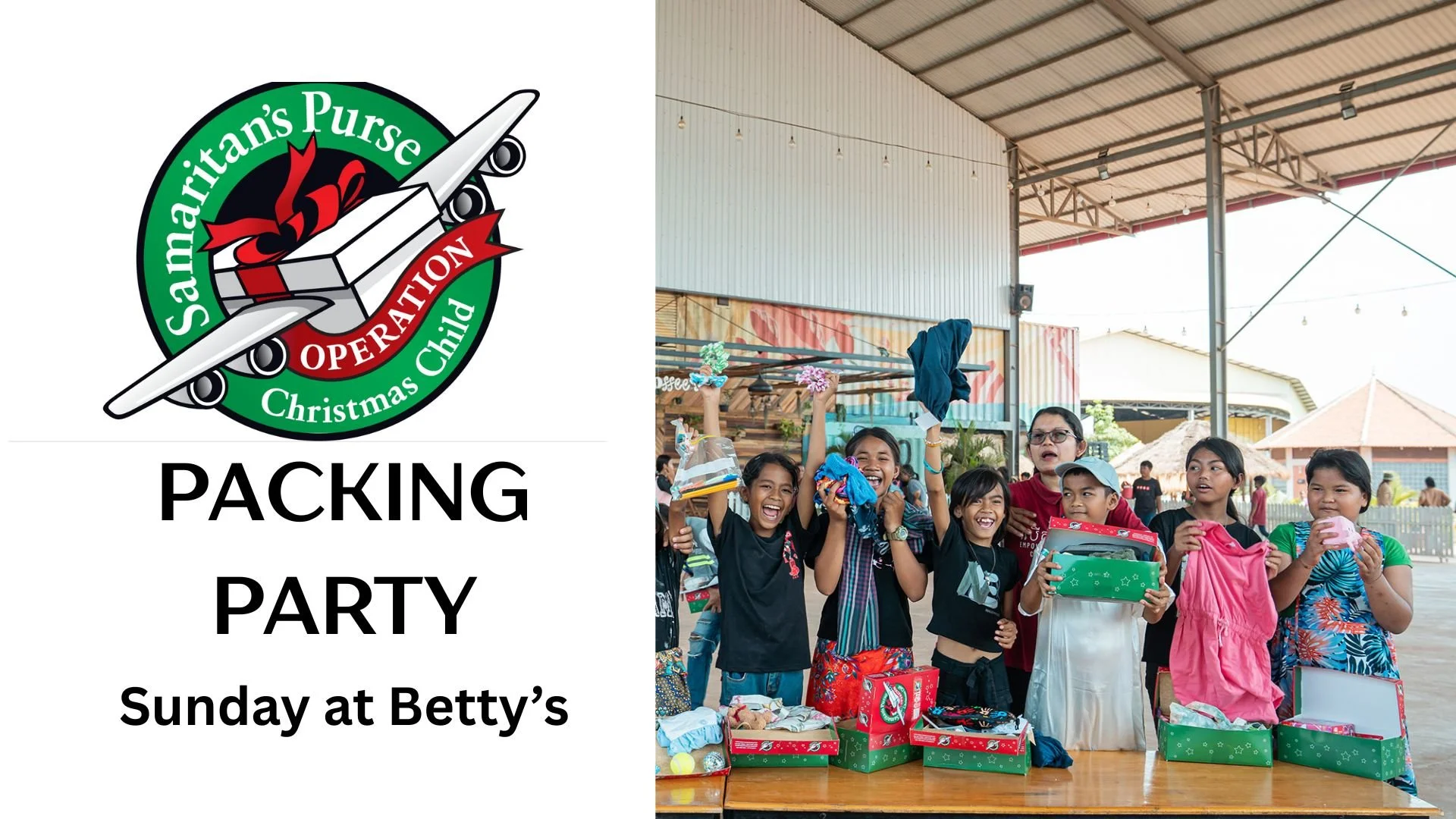 Operation Christmas Child Packing Party