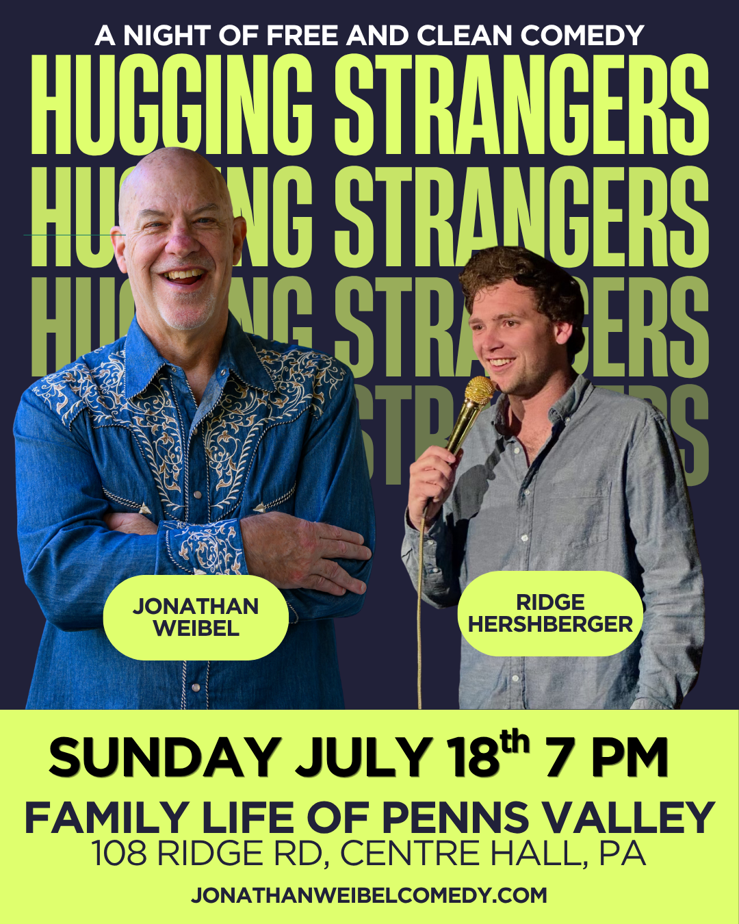 Hugging Strangers Comedy