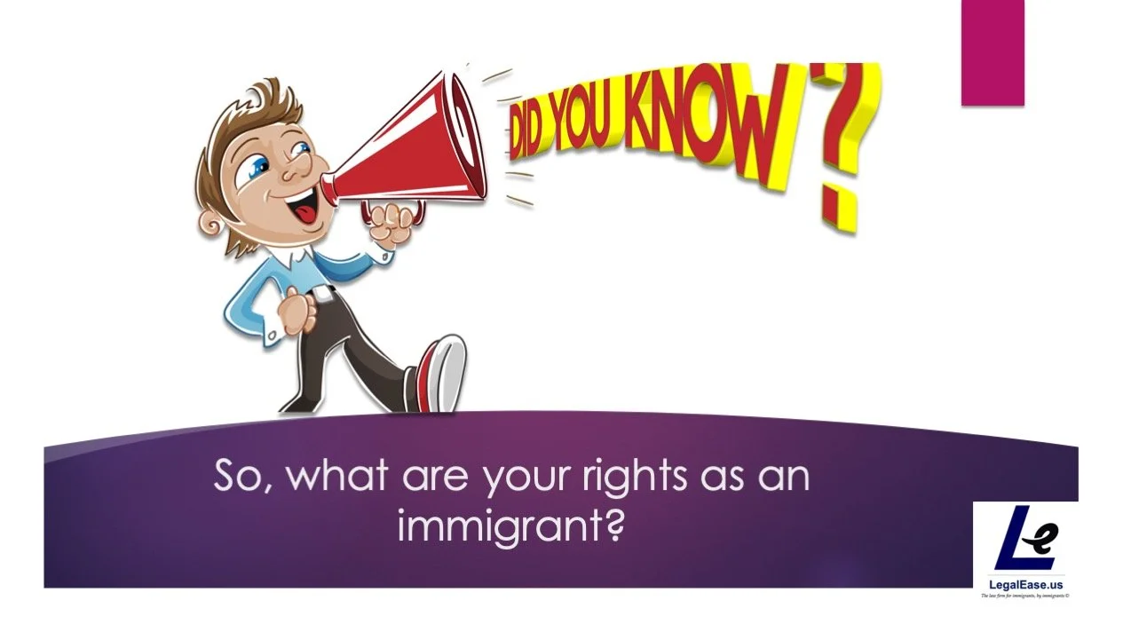 FAQ: Protect Yourself &amp; Empower Your Future - Know Your Rights as an Immigrant