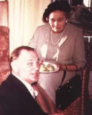 An older Bill and his stepmother Noe