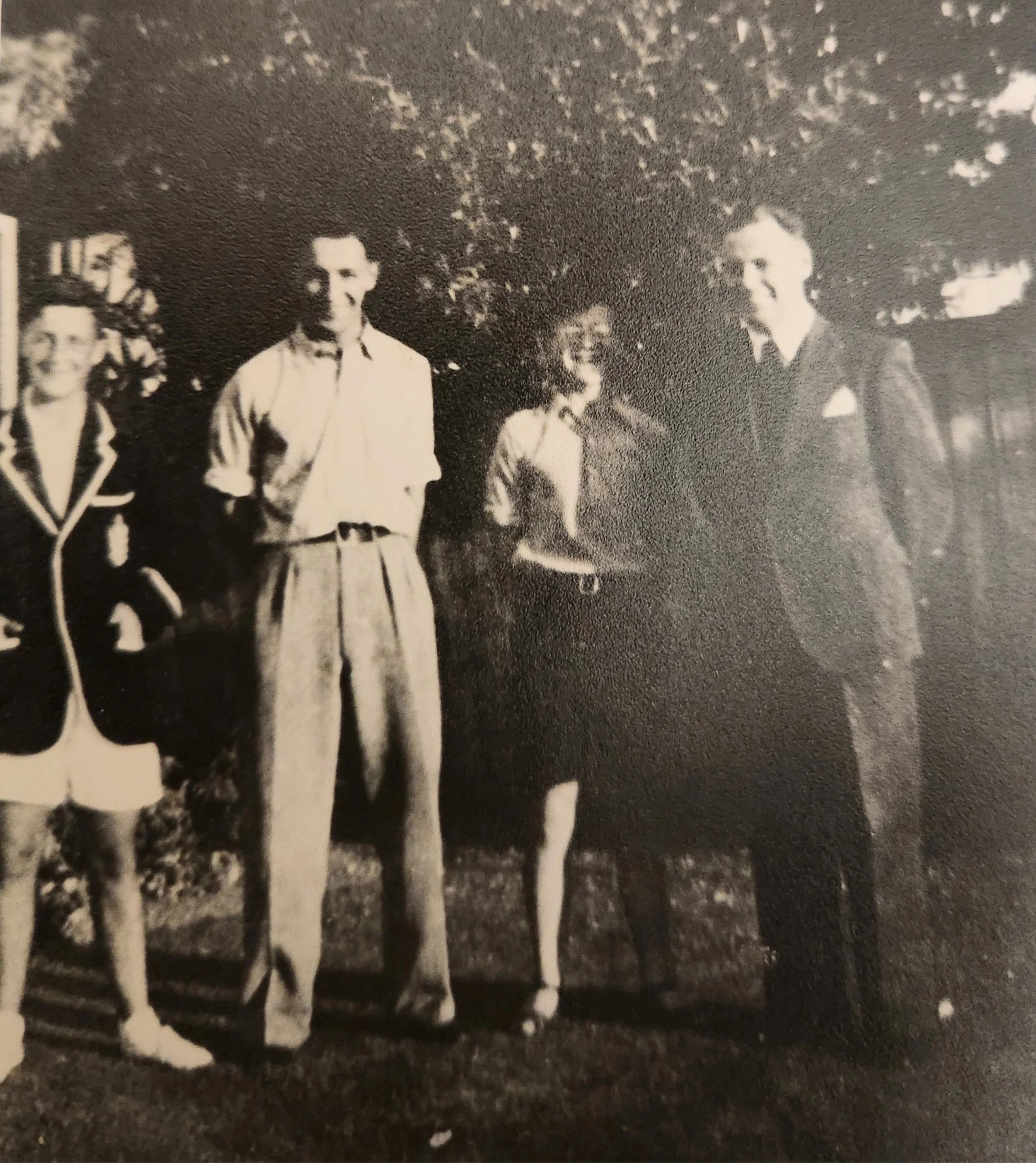 Bill and his step brothers, L-R:  Michael, John, Charles, Bill