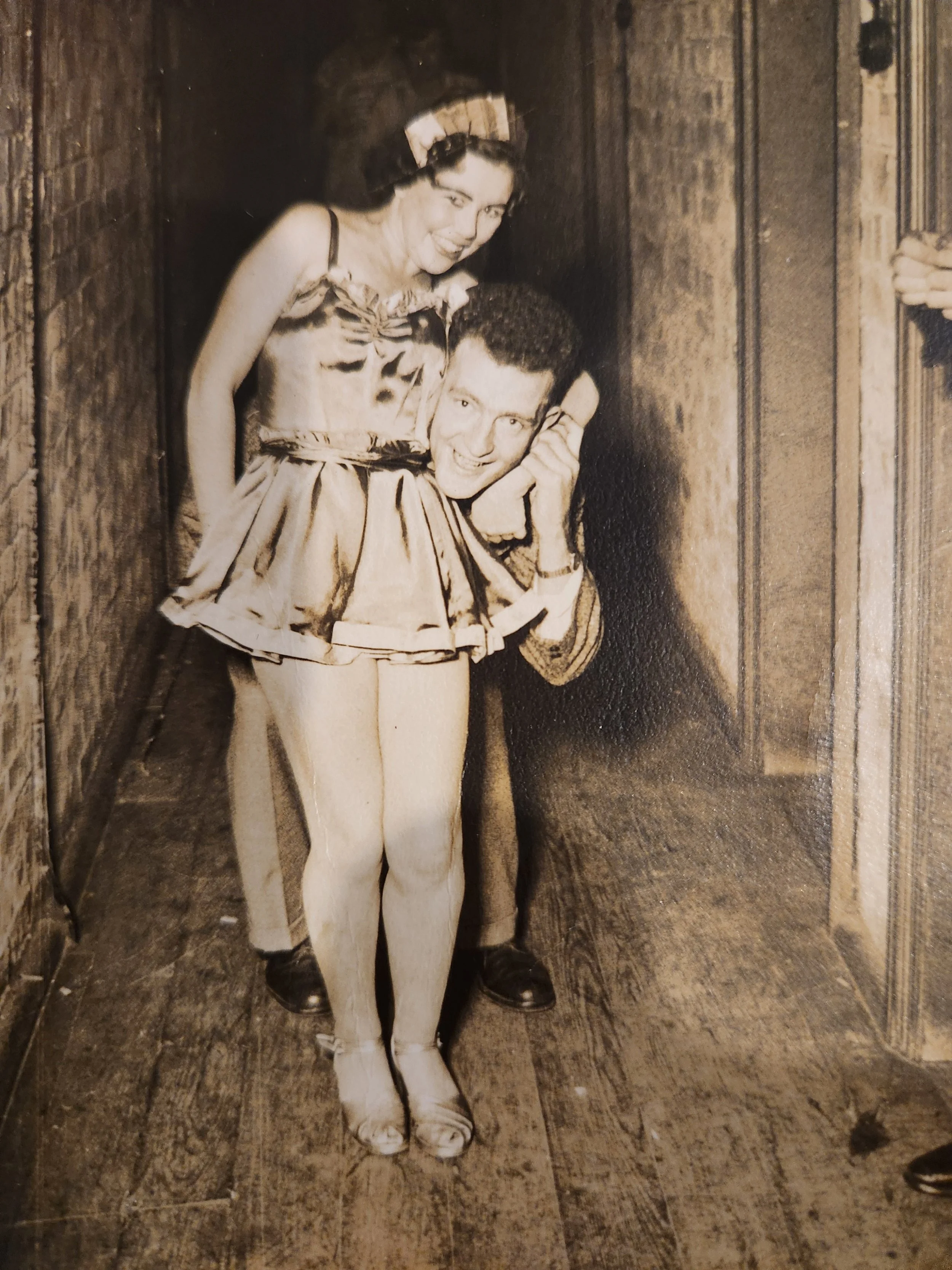 Andy and Brian in their younger years