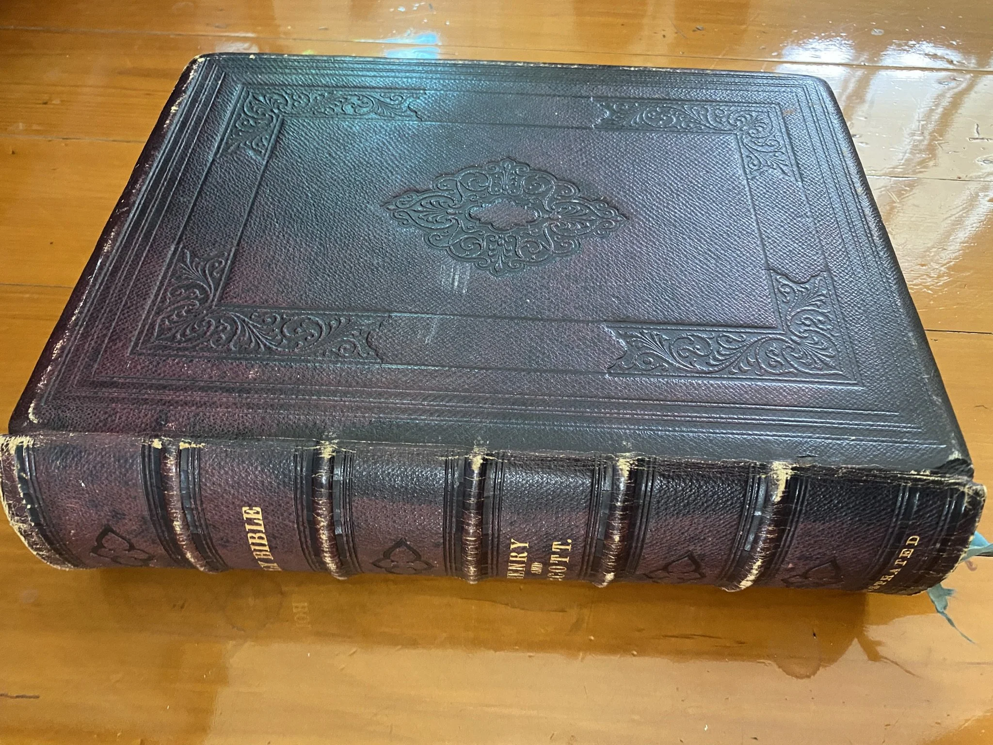 George Sisson Cooper Family Bible