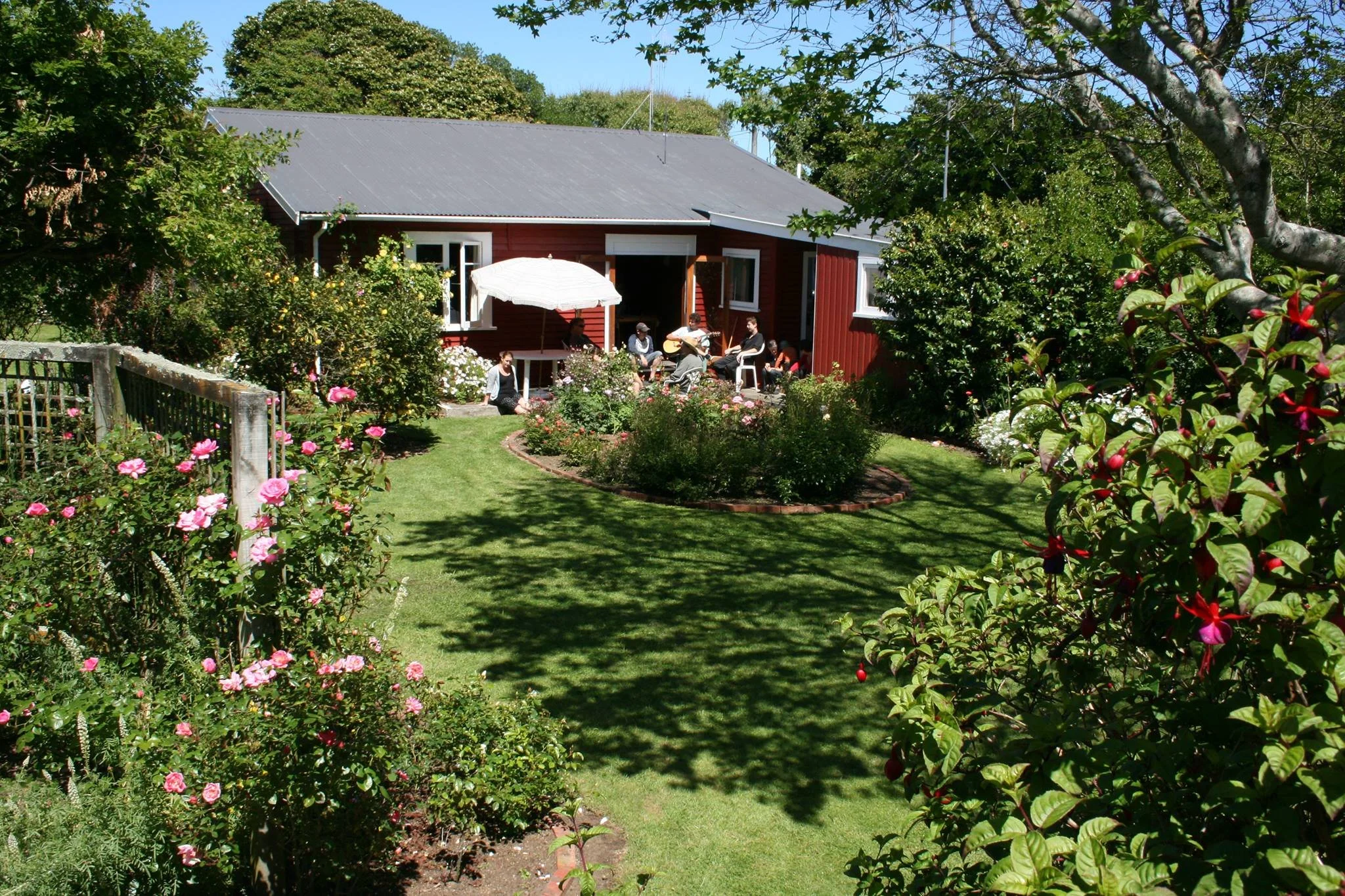 The common place to gather at Marly's Cottage