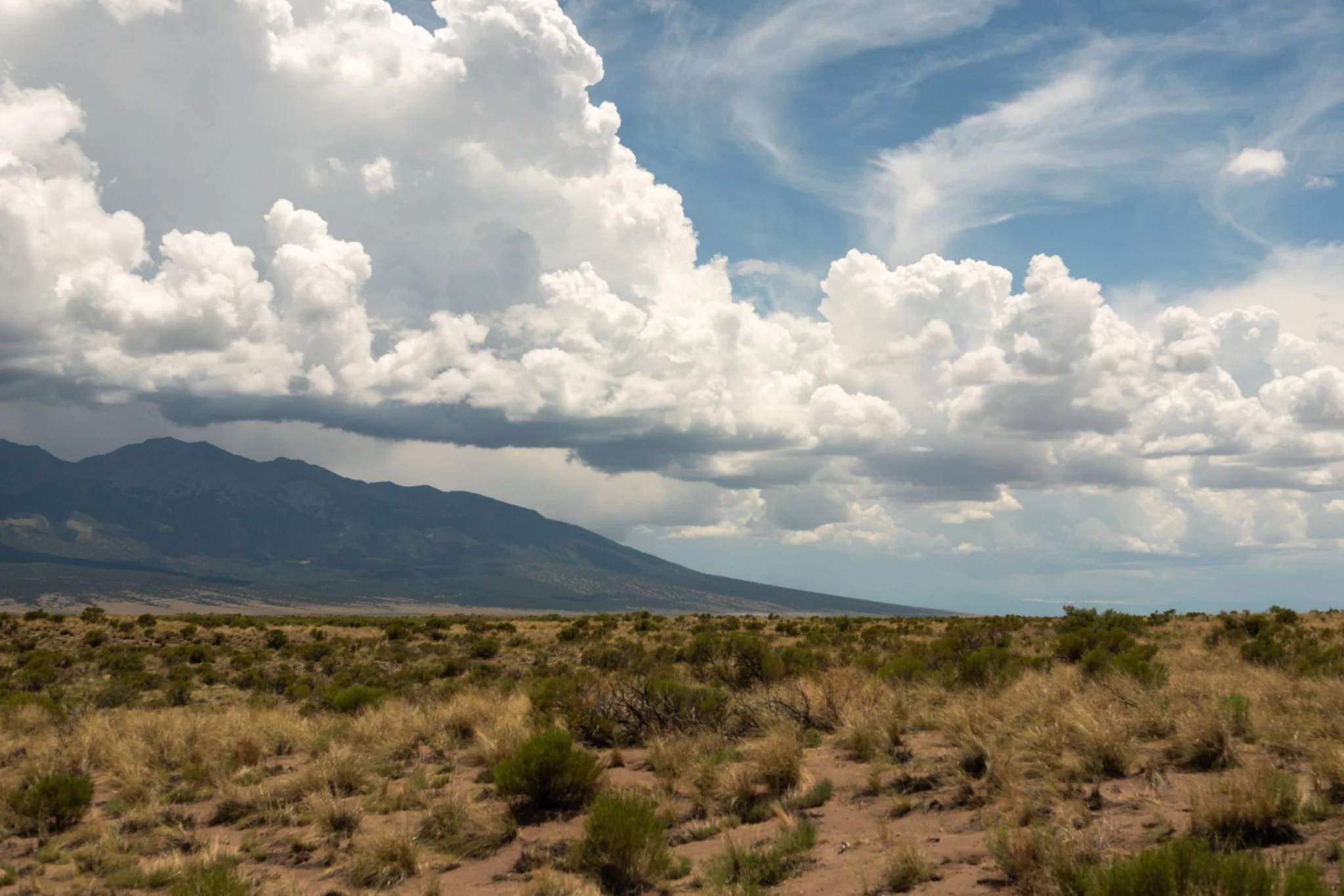 Thunder Clouds in the Desert