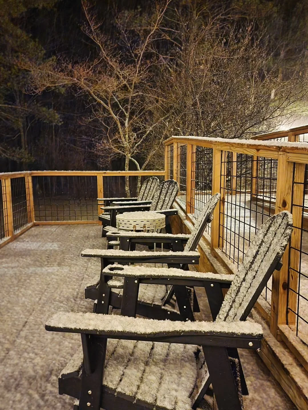 Cheers to nights watching the snow fall with good friends 🤙

❄️ Winter feels different when you&rsquo;re out here with the people who make everything better.
Mention your outdoor crew in the comments&mdash;who&rsquo;s out in the snow with you this s