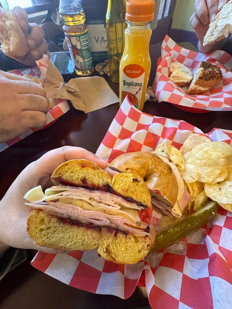 The Blackberry Inn Kitchen Bagel Sandwitch.webp