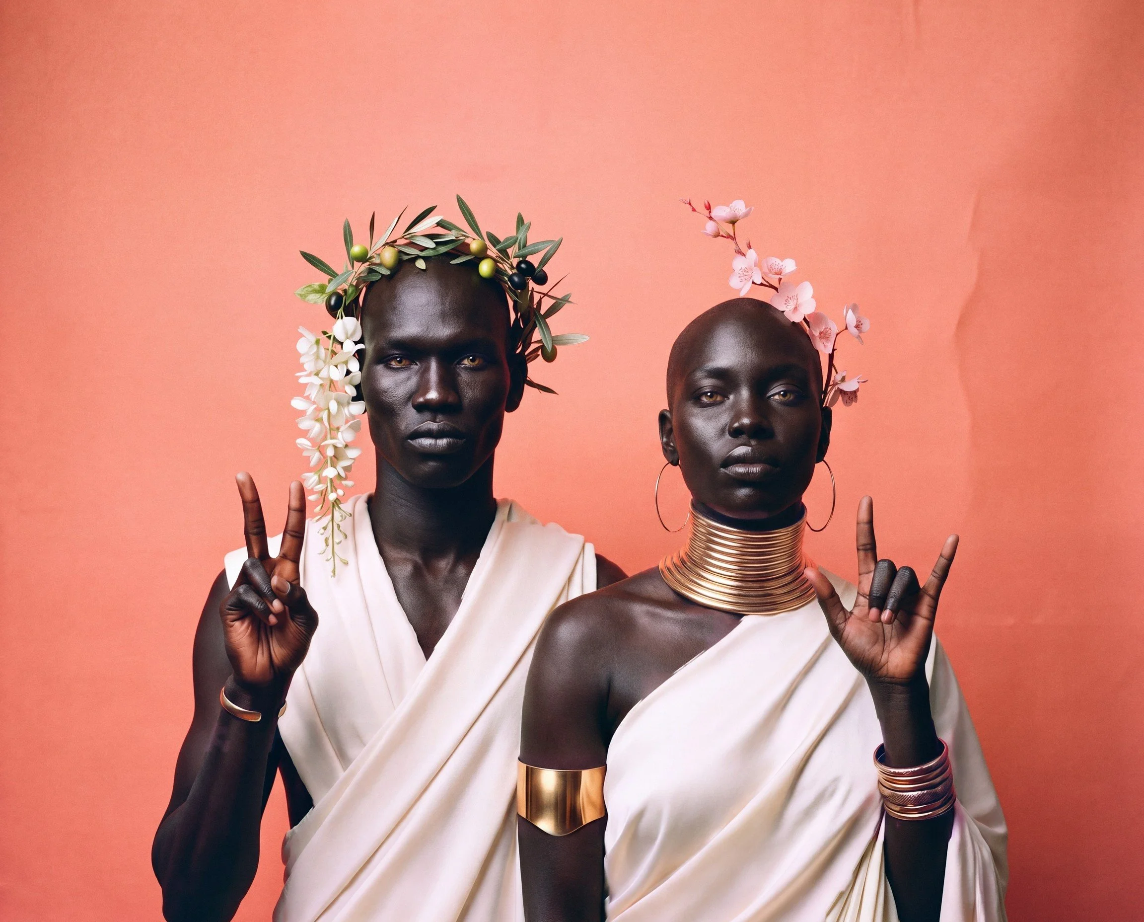Peace & Love, a photograph by Jashiro Dean
