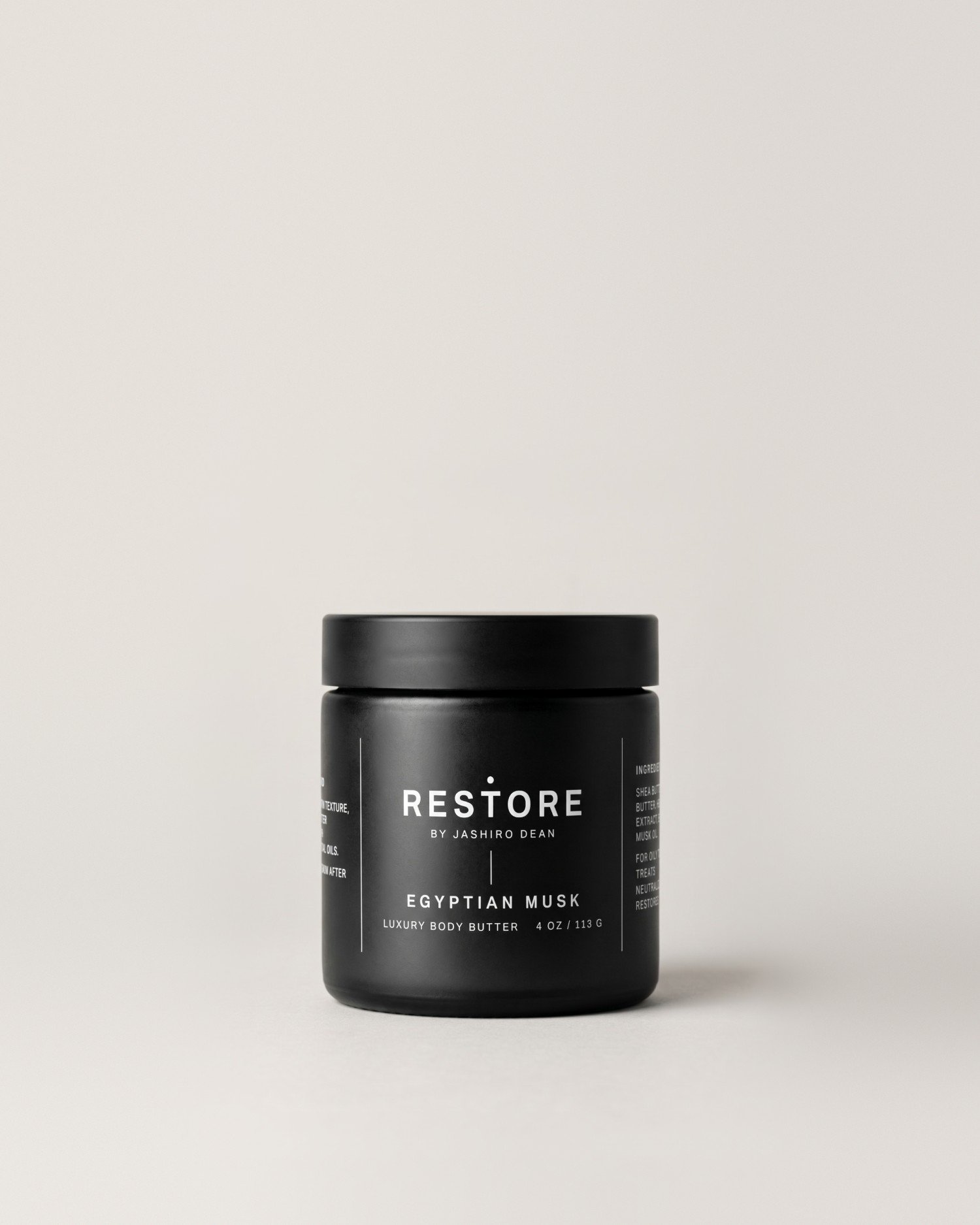 Dean + Oak RESTORE Egyptian Musk Body Butter, product shot