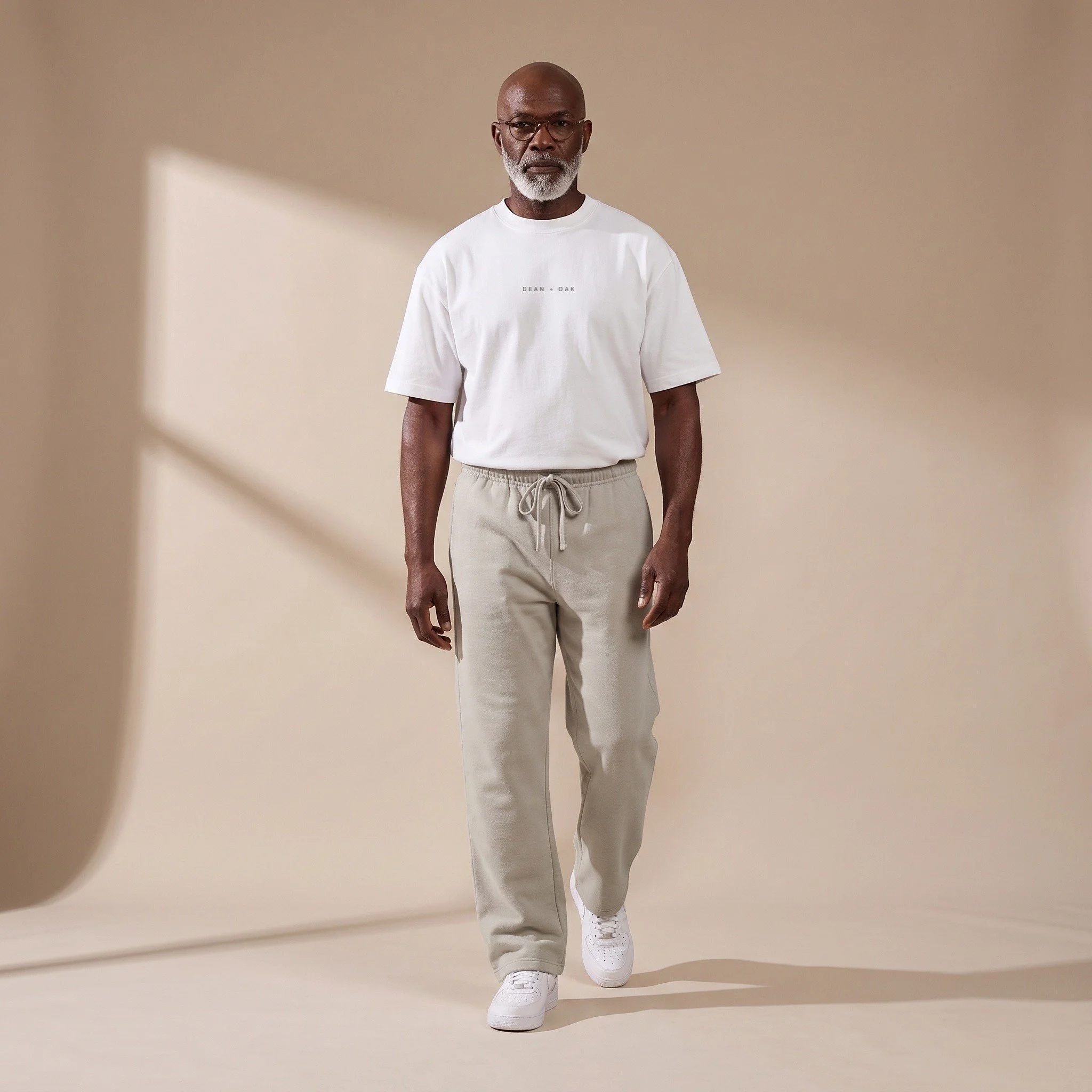 Dean + Oak Straight-Leg Sweatpants, worn on a model