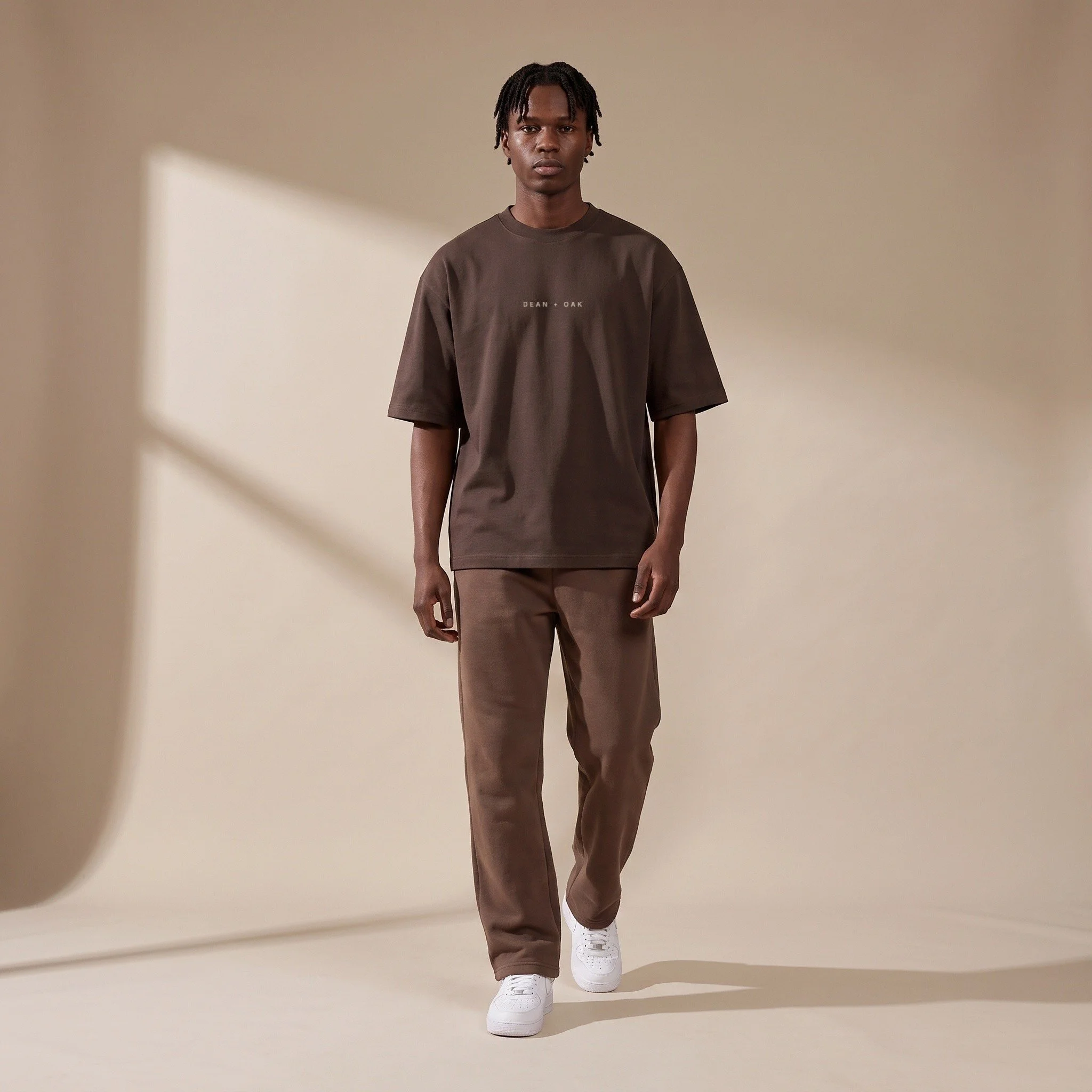 Oversized Tee · Brown