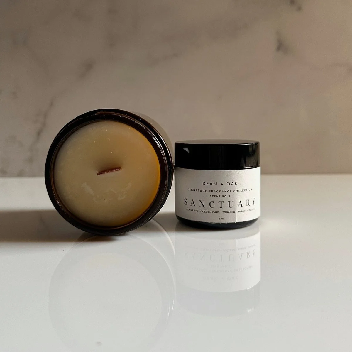 Dean + Oak Sanctuary in Amber Glass